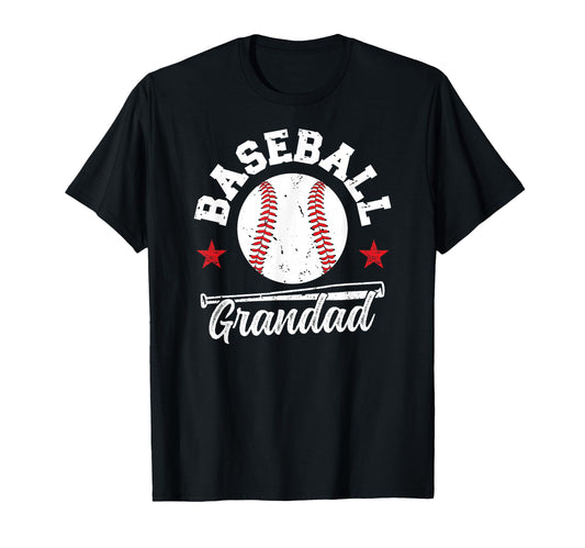 Baseball Grandad Baseball Player Grandad T-Shirt - Custom Art Print Unisex - T-Shirt, Sweatshirt, Hoodie