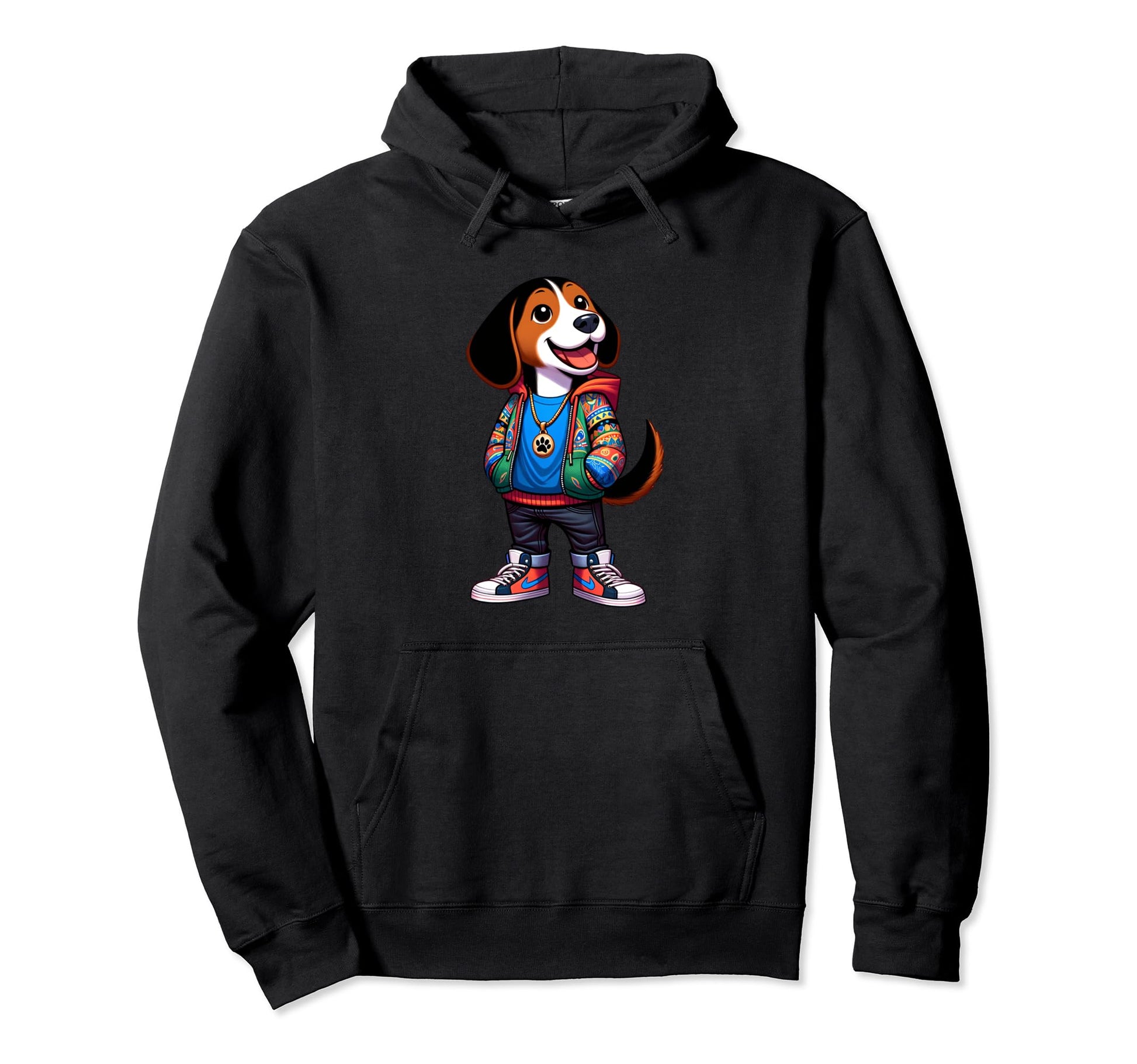 Bassador Dog Jacket Outfit Dog Mom Dad Hoodie - Trendy Graphic Unisex - T-Shirt, Sweatshirt, Hoodie