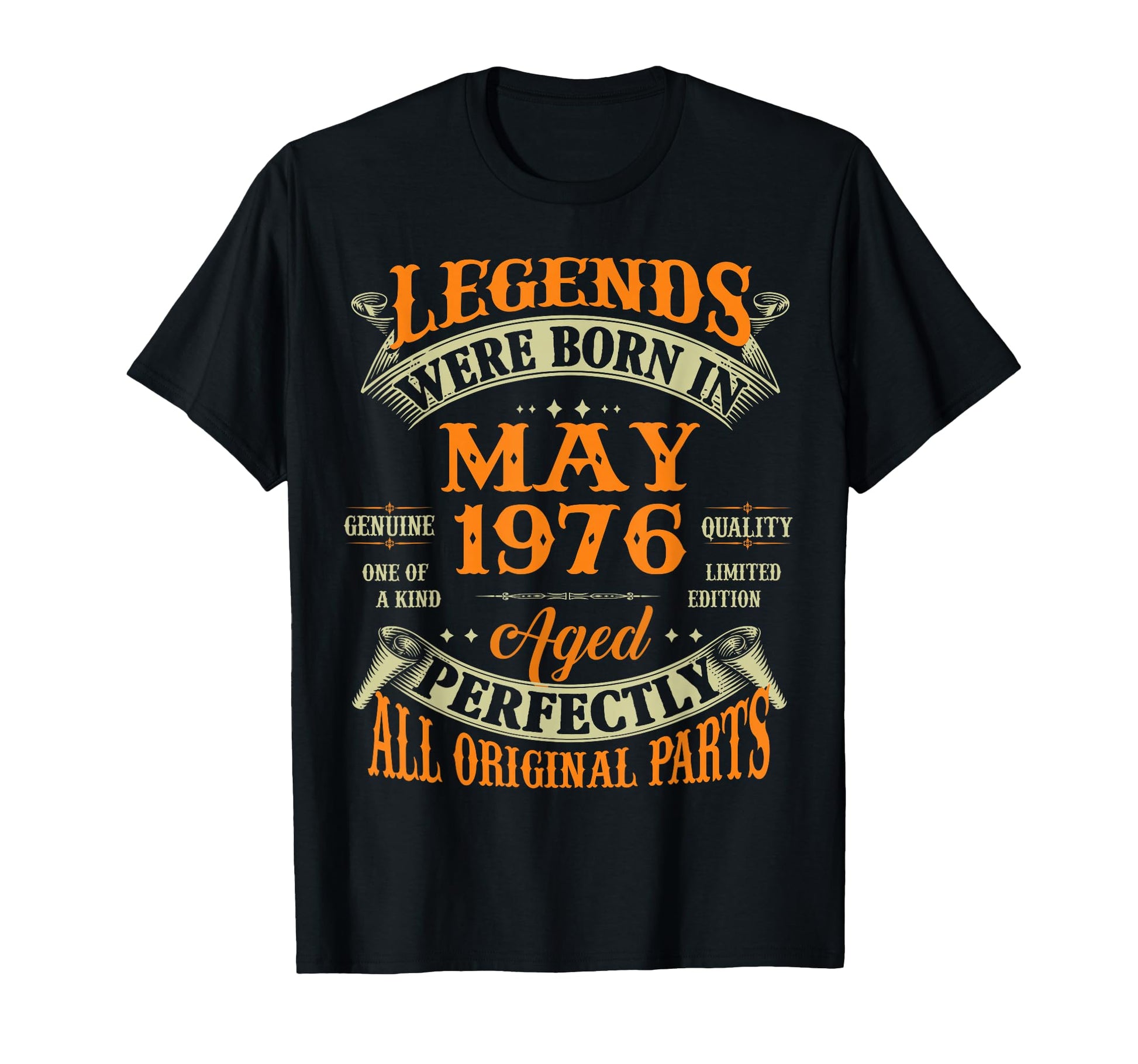 50Th Birthday Gift Legend Born May 1976 T-Shirt - Novelty Apparel Unisex - T-Shirt, Sweatshirt, Hoodie