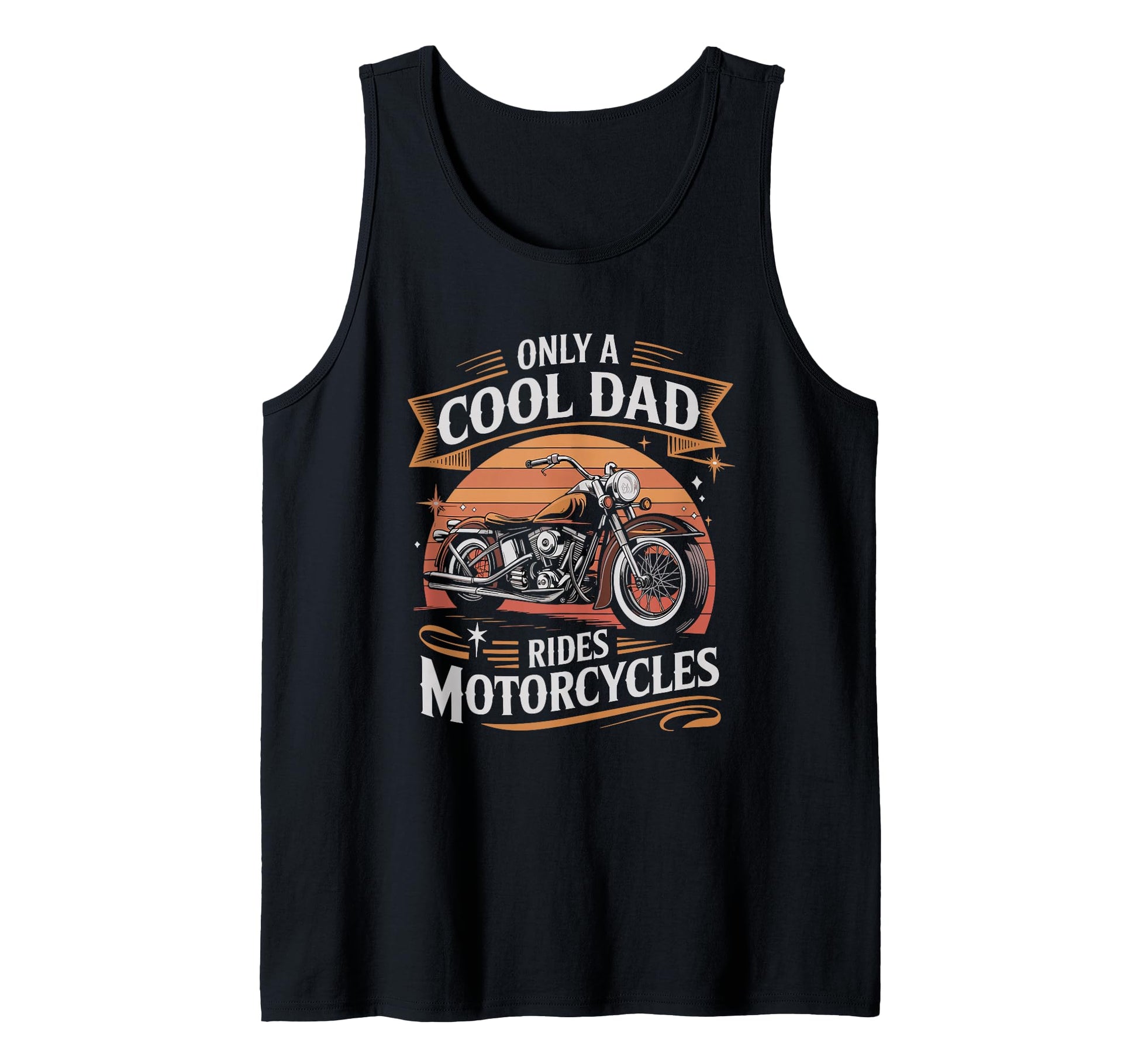 Motorcycle Father Rider Biker Dad Hoodie - Casual Everyday Wear Unisex - T-Shirt, Sweatshirt, Hoodie