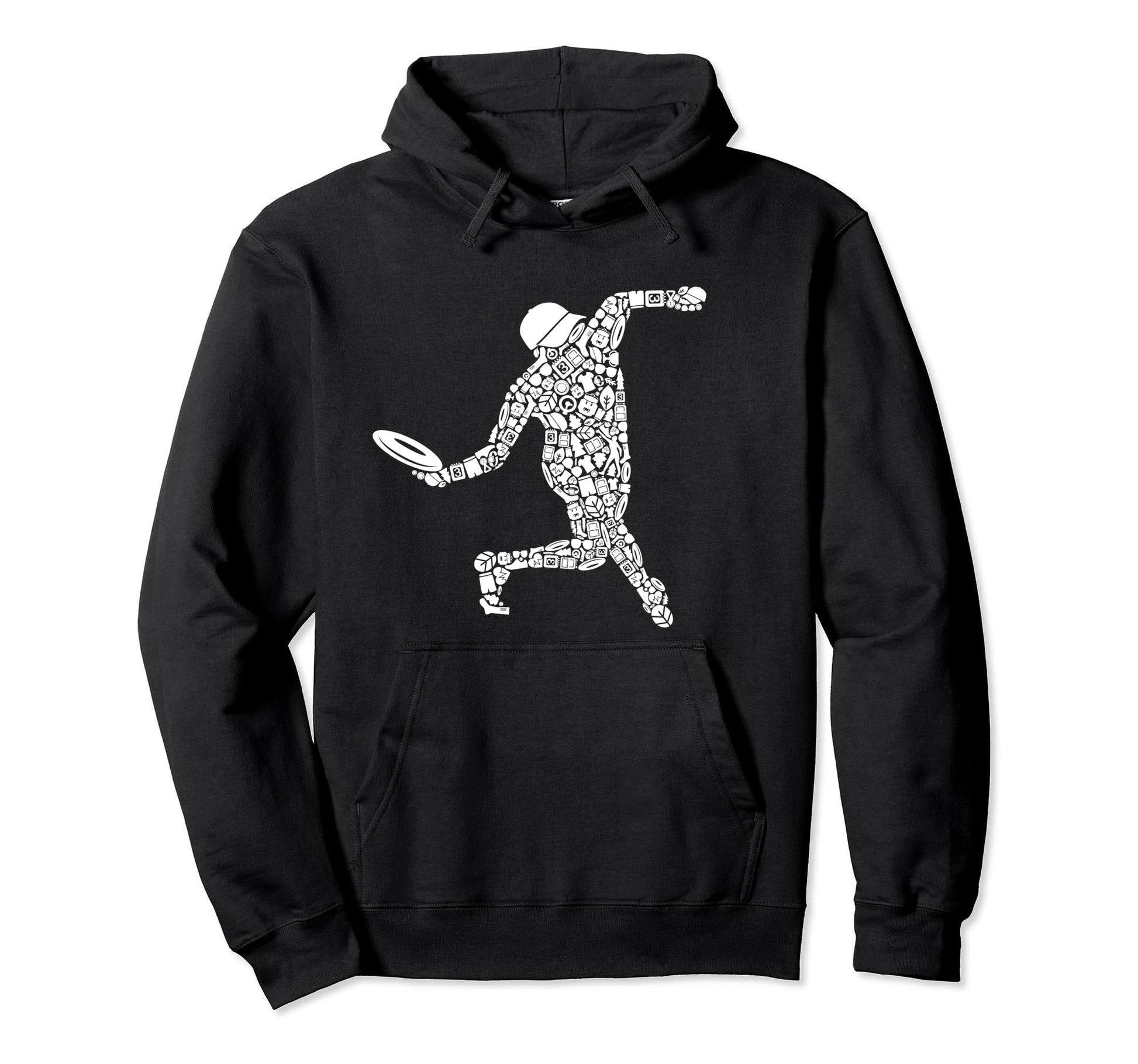 Funny Disc Golf Player Frisbees Dad Hoodie - Aesthetic Graphic Unisex - T-Shirt, Sweatshirt, Hoodie