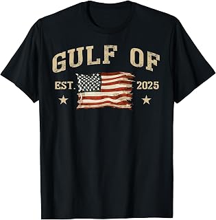 Gulf of USA America Retro Flag USA Beach T-Shirt T-Shirt Unisex T-shirt, Sweatshirt, Hoodie, Long Sleeve Tee - T-Shirt, Sweatshirt, Hoodie