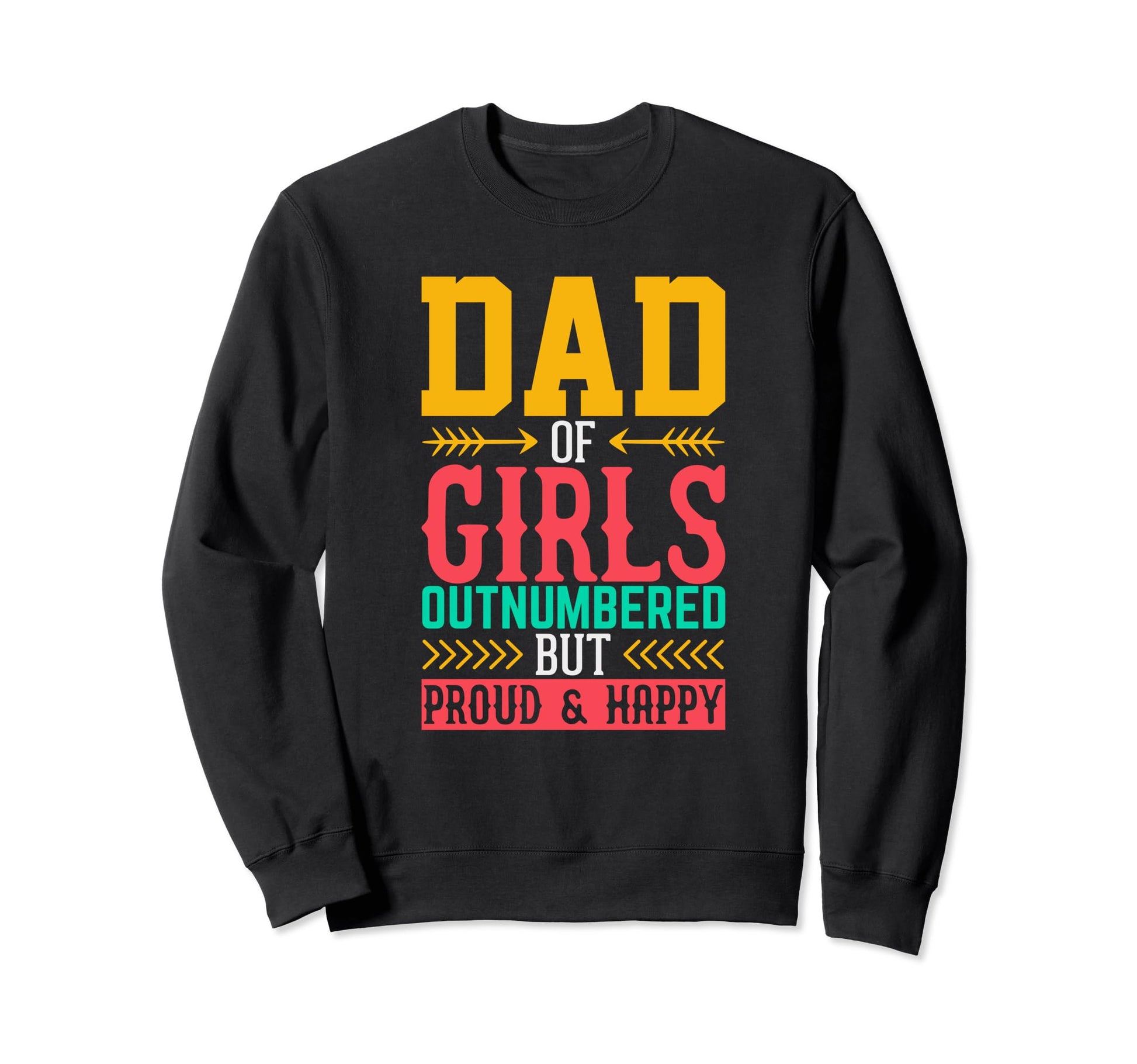 Best Dad Funny Father Daddy Sweatshirt - Minimalist Print for Adults - T-Shirt, Sweatshirt, Hoodie