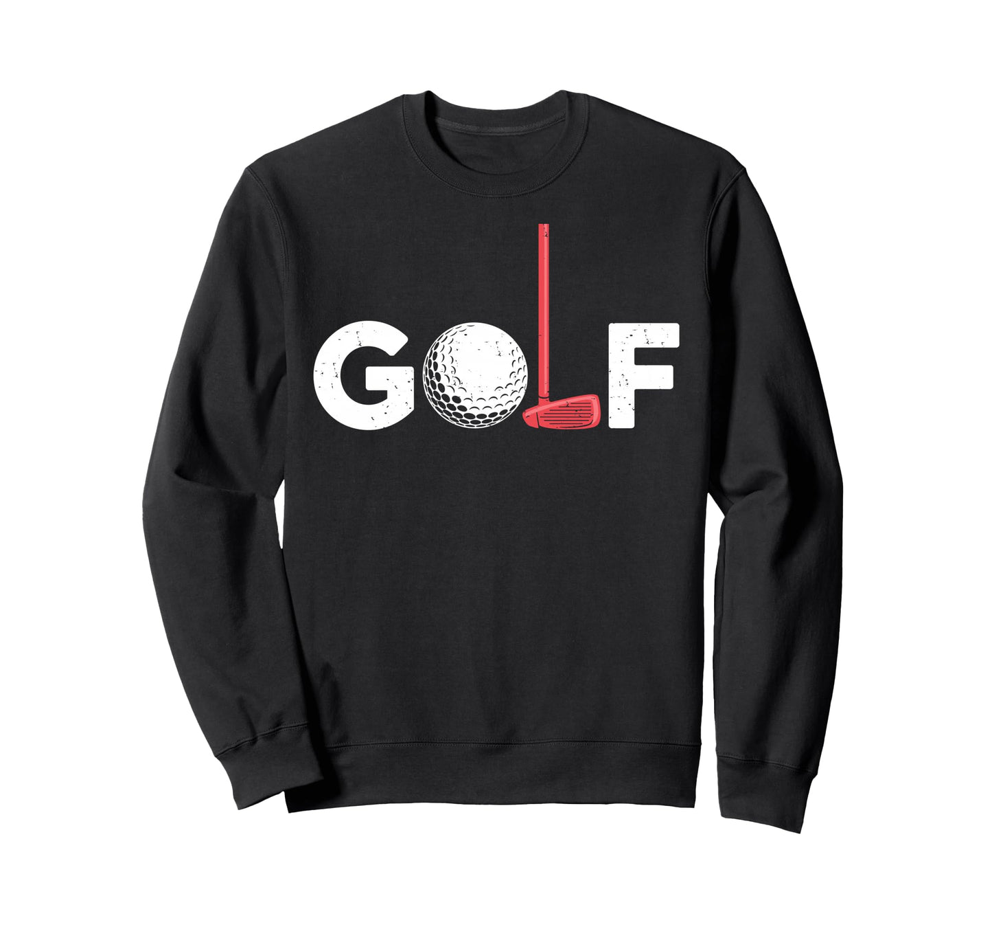 Golf Club And Ball Player Vibes Sweatshirt - Custom Art Print Unisex - T-Shirt, Sweatshirt, Hoodie