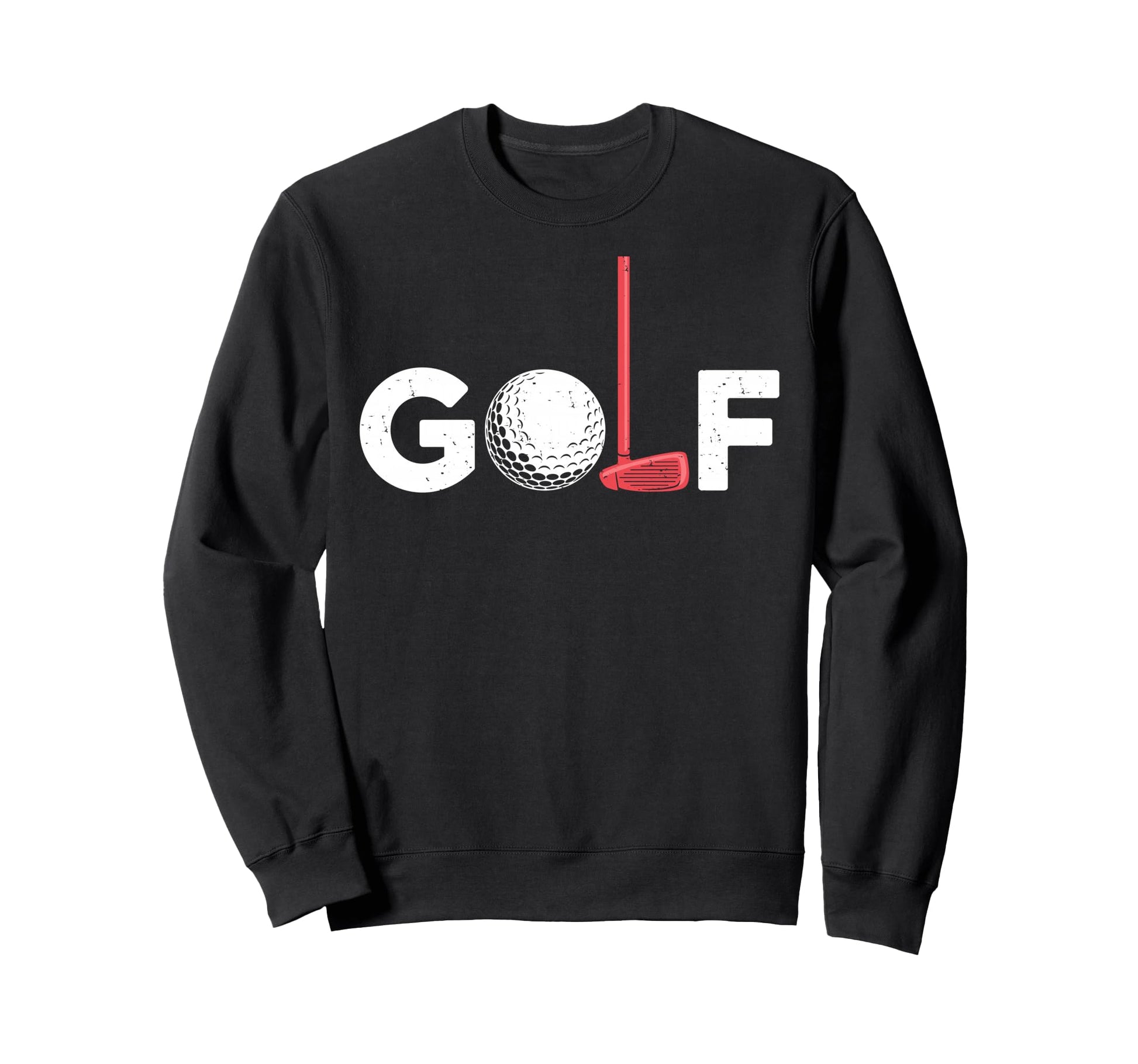 Golf Club And Ball Player Vibes Sweatshirt - Custom Art Print Unisex - T-Shirt, Sweatshirt, Hoodie