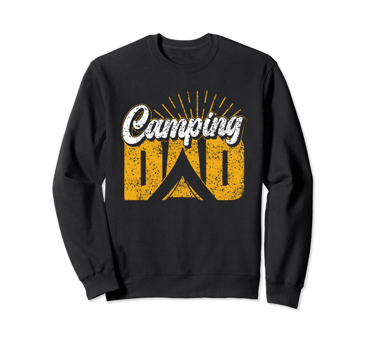 Camping Dad Lover Camp Camper Sweatshirt - Aesthetic Graphic for Adults - T-Shirt, Sweatshirt, Hoodie