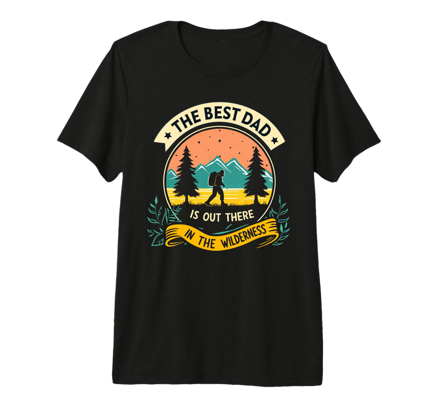 Campfire Adventure Best Dad Nature T-Shirt - Novelty Apparel for Adults - T-Shirt, Sweatshirt, Hoodie