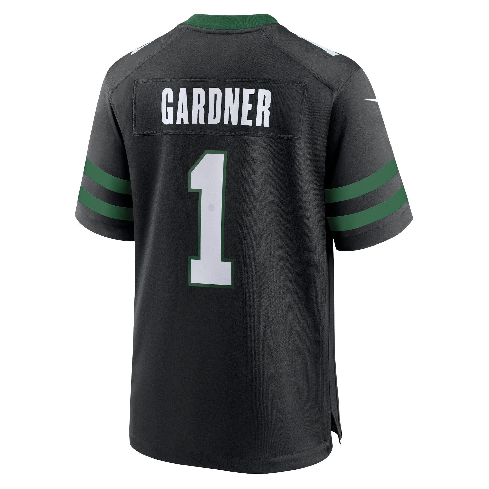 Ahmad Sauce Gardner New York Jets Alternate Game Jersey - Legacy Black football jersey product view 3