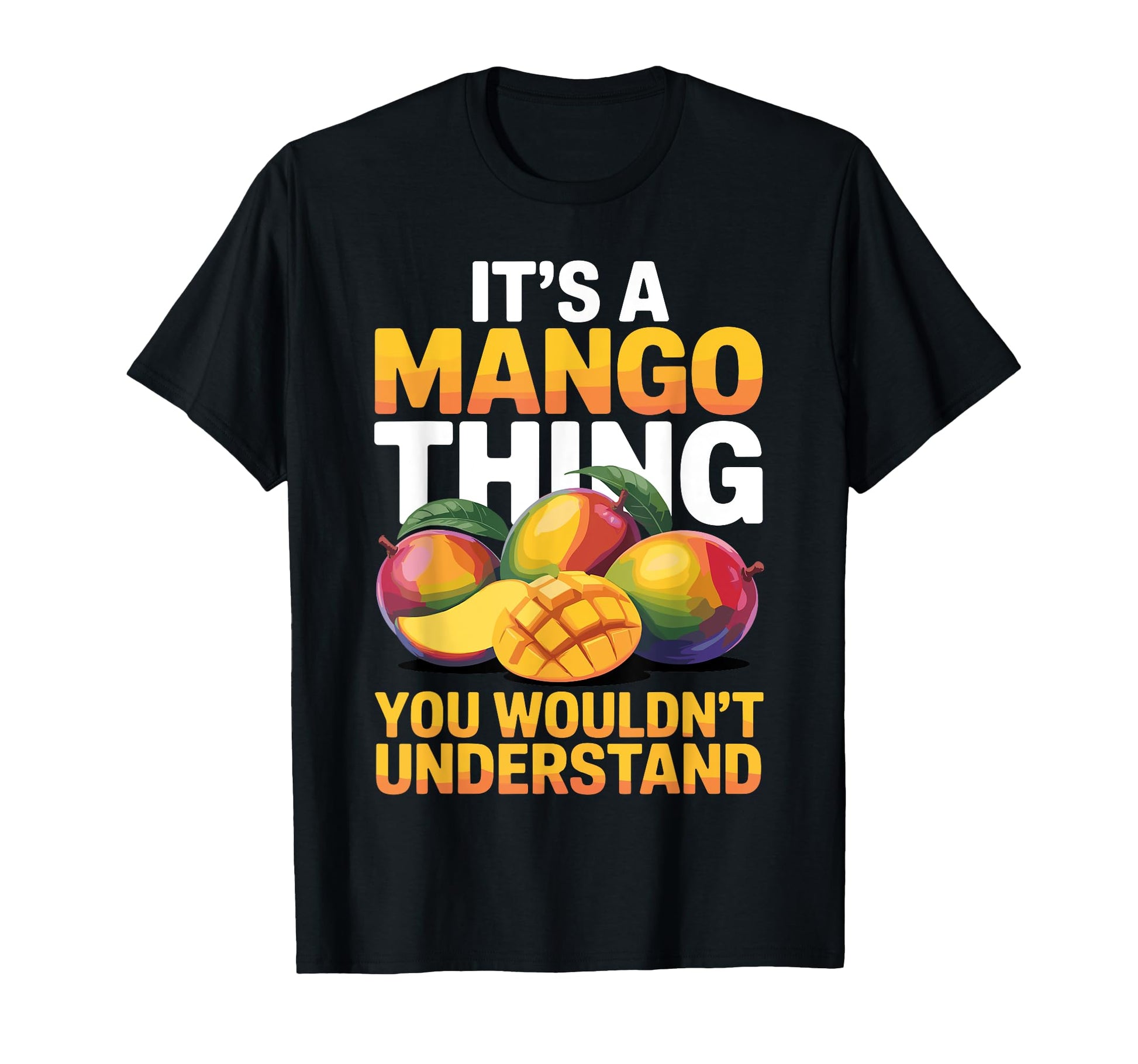 Mango Art Vegetarian Mango Fruit T-Shirt - Aesthetic Graphic Men Women - T-Shirt, Sweatshirt, Hoodie