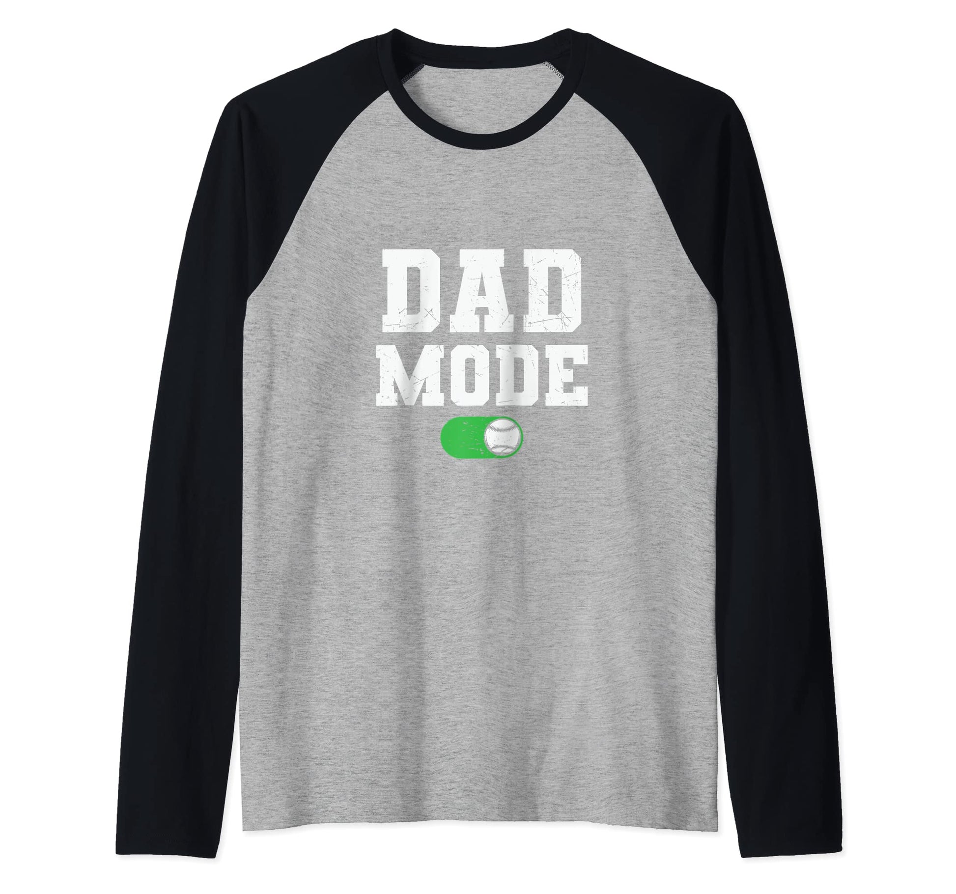 Baseball Lover Baseball Dad Mode T-Shirt - Fun Novelty Design for Adults - T-Shirt, Sweatshirt, Hoodie