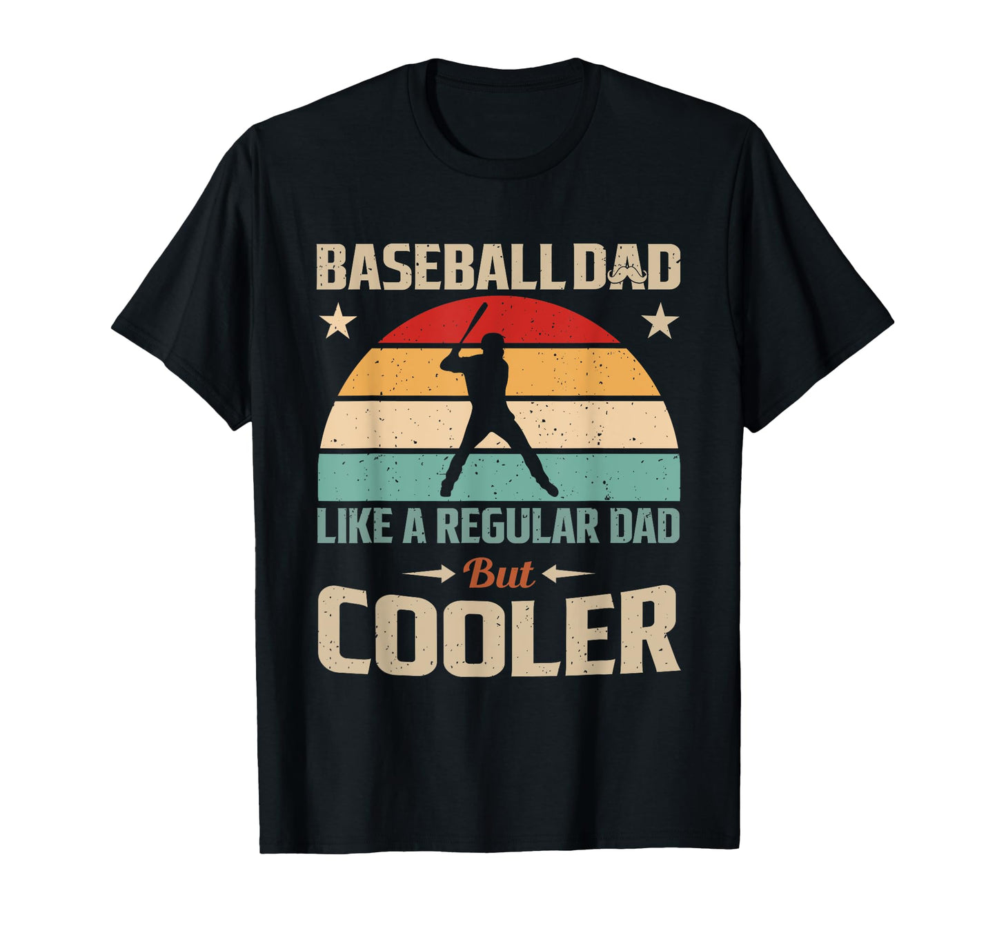 Baseball Dad Like Regular Dad But T-Shirt - Aesthetic Graphic Unisex - T-Shirt, Sweatshirt, Hoodie