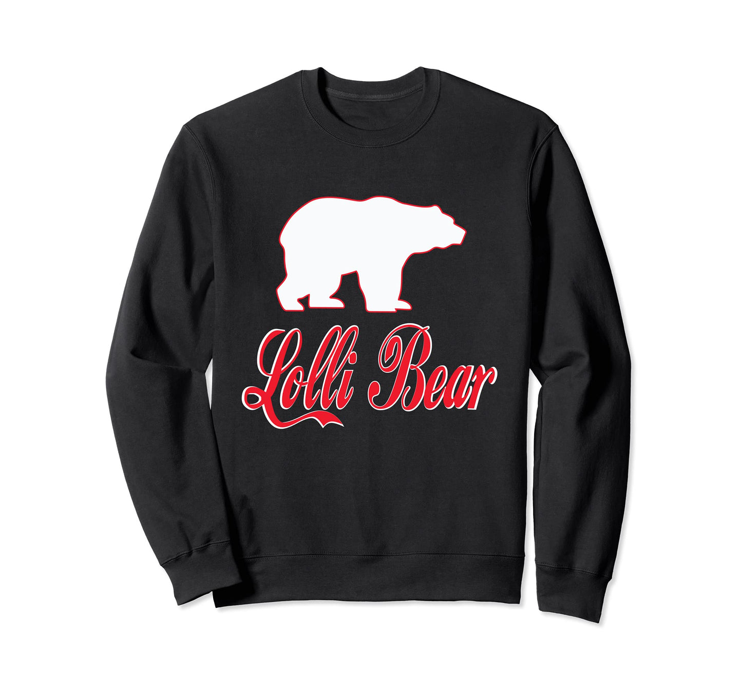 Lolli Bear Grandmother Nana Sweatshirt - Aesthetic Graphic Men Women - T-Shirt, Sweatshirt, Hoodie