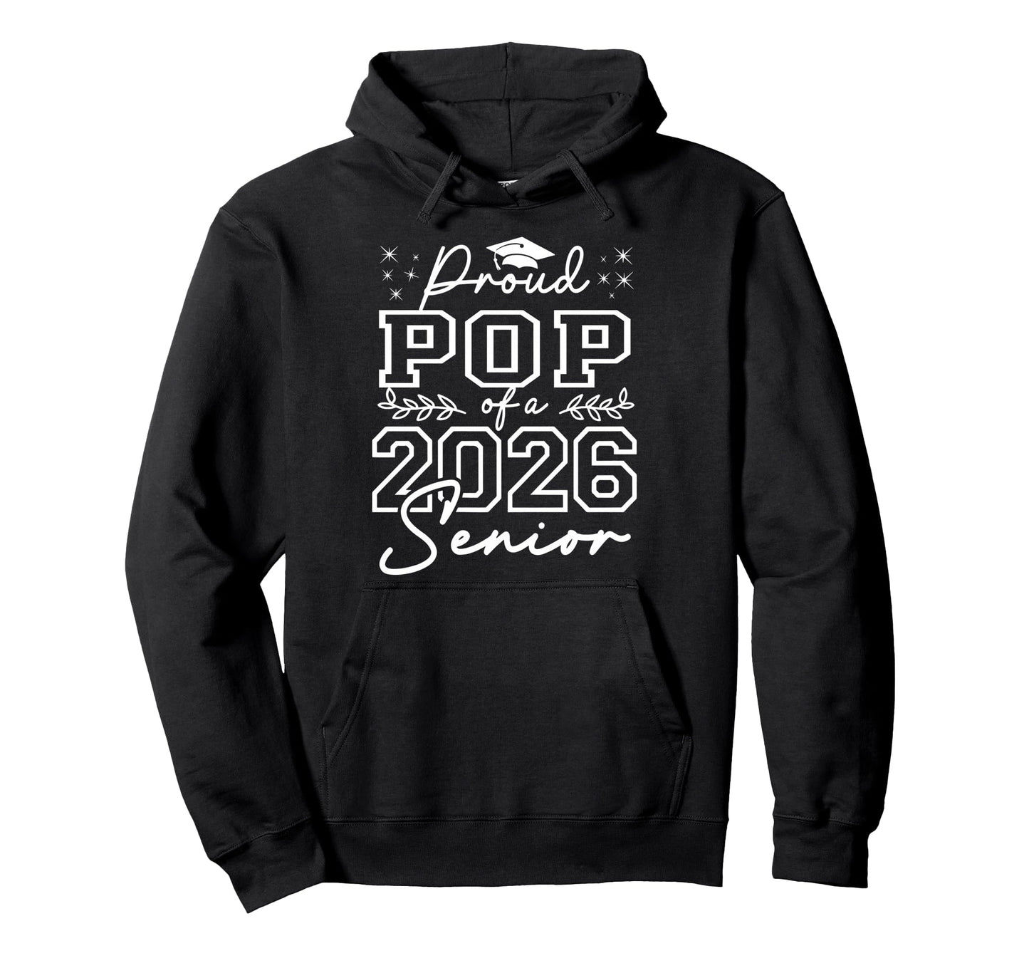 Senior 2026 Proud Pop Class 2026 Hoodie - Unique Graphic for Adults - T-Shirt, Sweatshirt, Hoodie