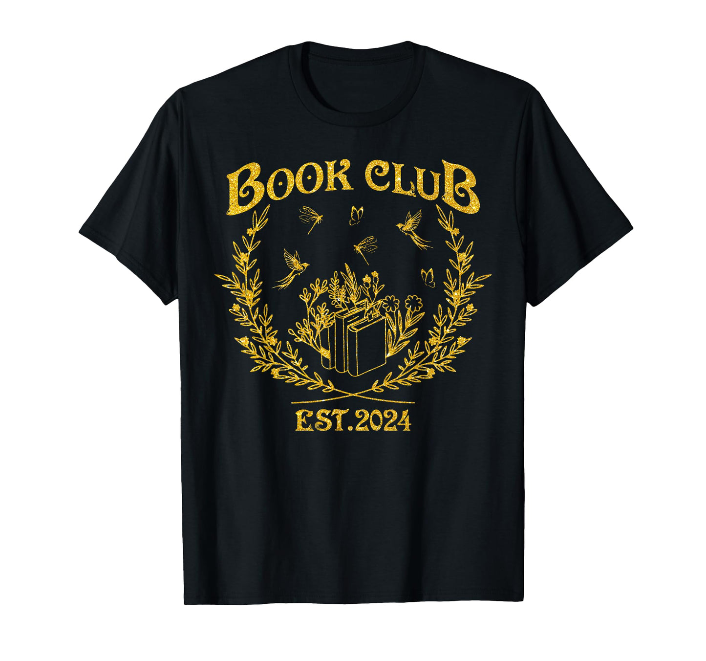 Book Club Since Reading Club Est 2024 T-Shirt - Custom Art Print Unisex - T-Shirt, Sweatshirt, Hoodie
