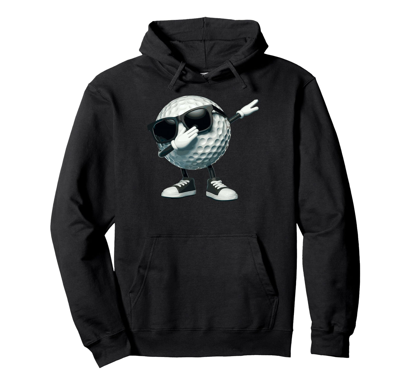 Funny Dabbing Dab Golf Ball Player Hoodie - Streetwear Style Men Women - T-Shirt, Sweatshirt, Hoodie