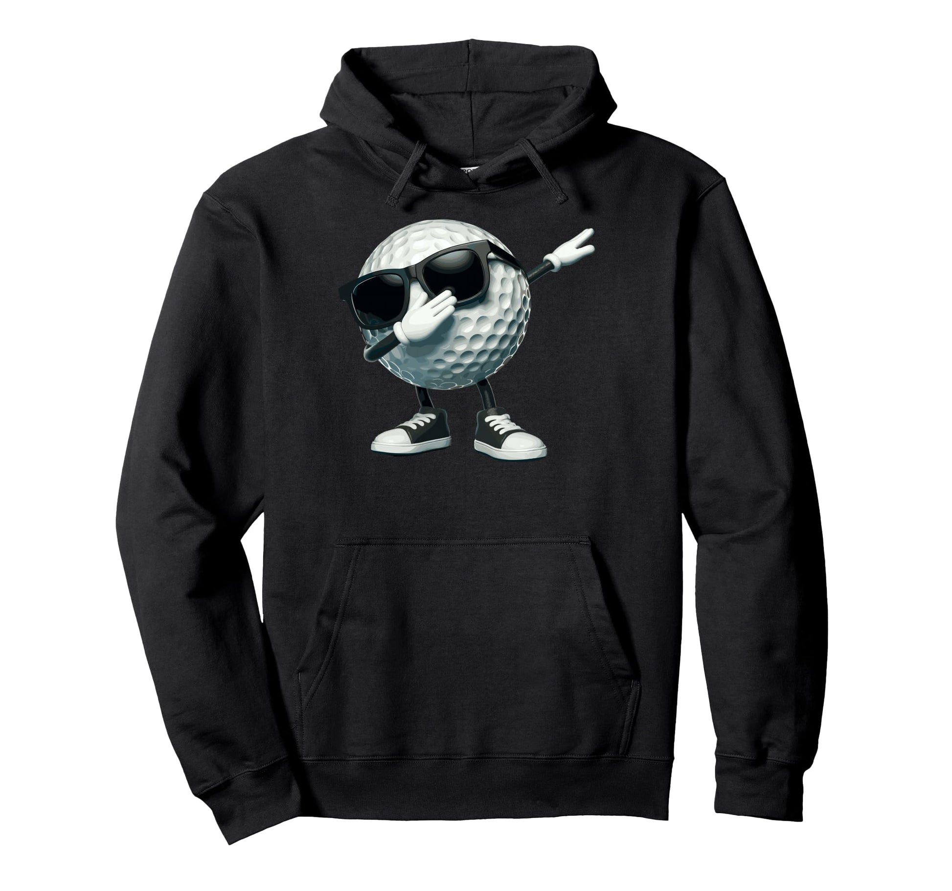 Funny Dabbing Dab Golf Ball Player Hoodie - Streetwear Style Men Women - T-Shirt, Sweatshirt, Hoodie