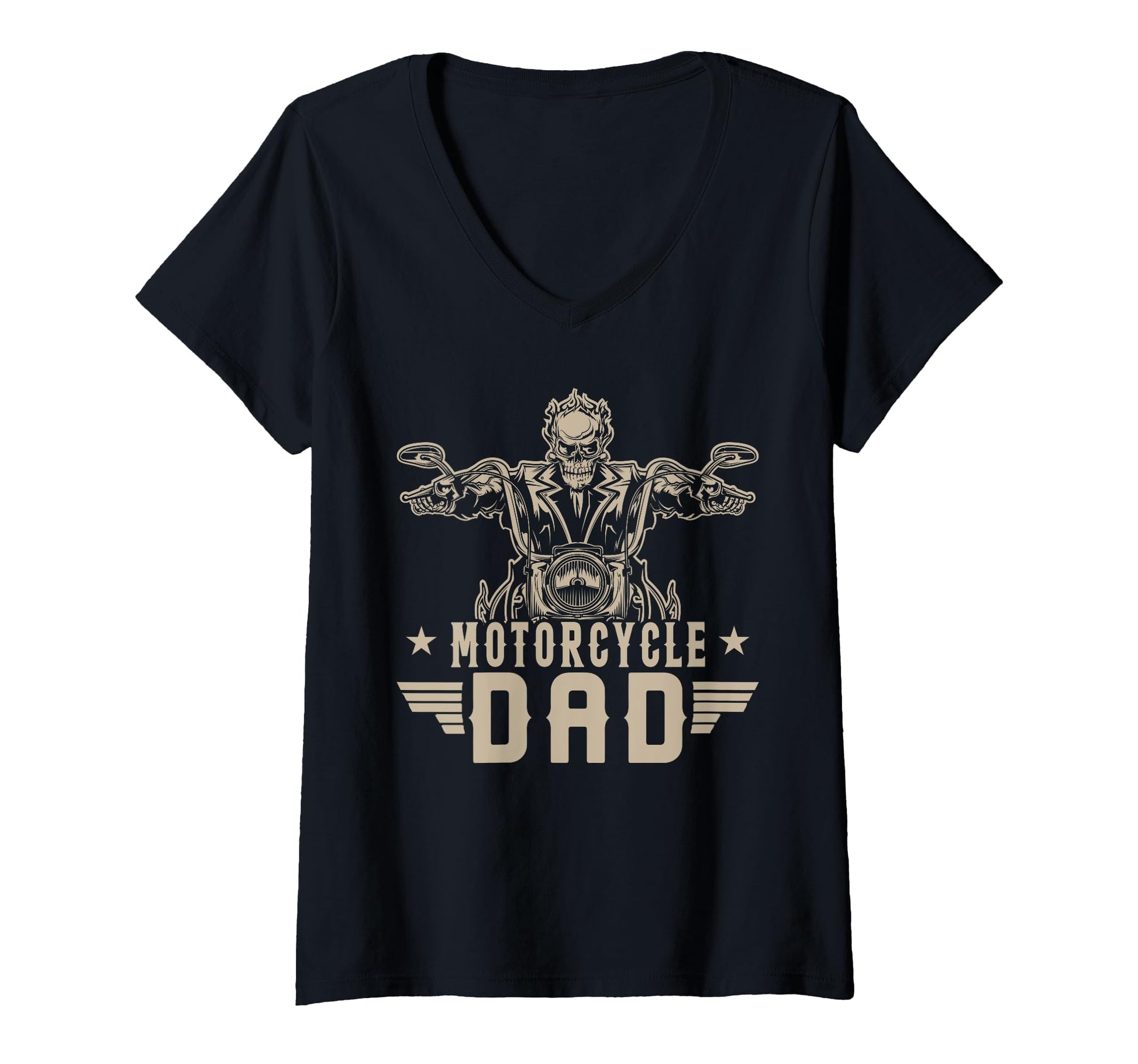 Motorcycle Dad Biker Rider Gift T-Shirt - Casual Everyday Wear Men Women - T-Shirt, Sweatshirt, Hoodie
