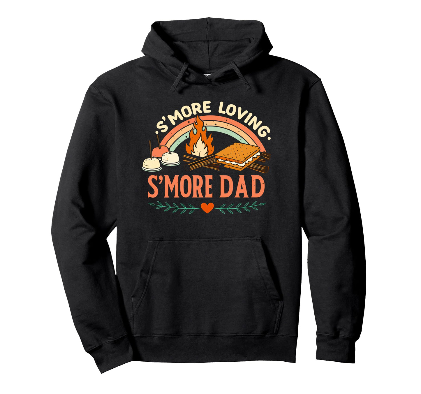 Smore Loving Smore Dad Fathers Day Hoodie - Casual Everyday Wear Unisex - T-Shirt, Sweatshirt, Hoodie