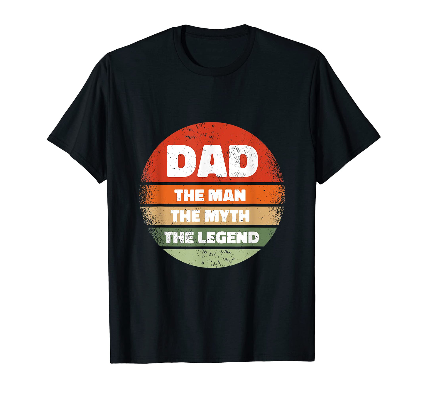 Mens Dad Myth Legend Sunset T-Shirt - Casual Everyday Wear for Adults - T-Shirt, Sweatshirt, Hoodie