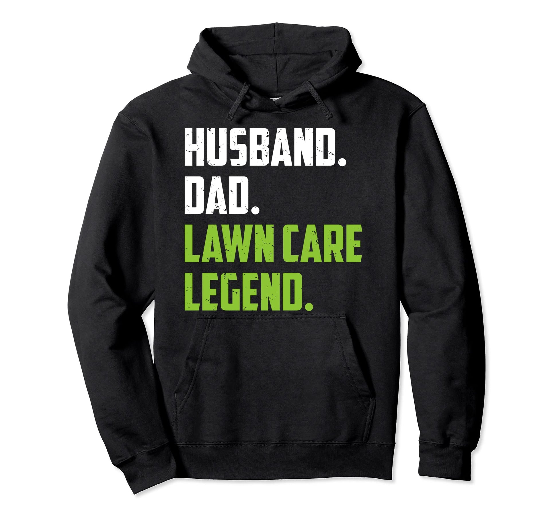 Dad Husband Funny Lawn Mowing Mower Hoodie - Minimalist Print for Adults - T-Shirt, Sweatshirt, Hoodie