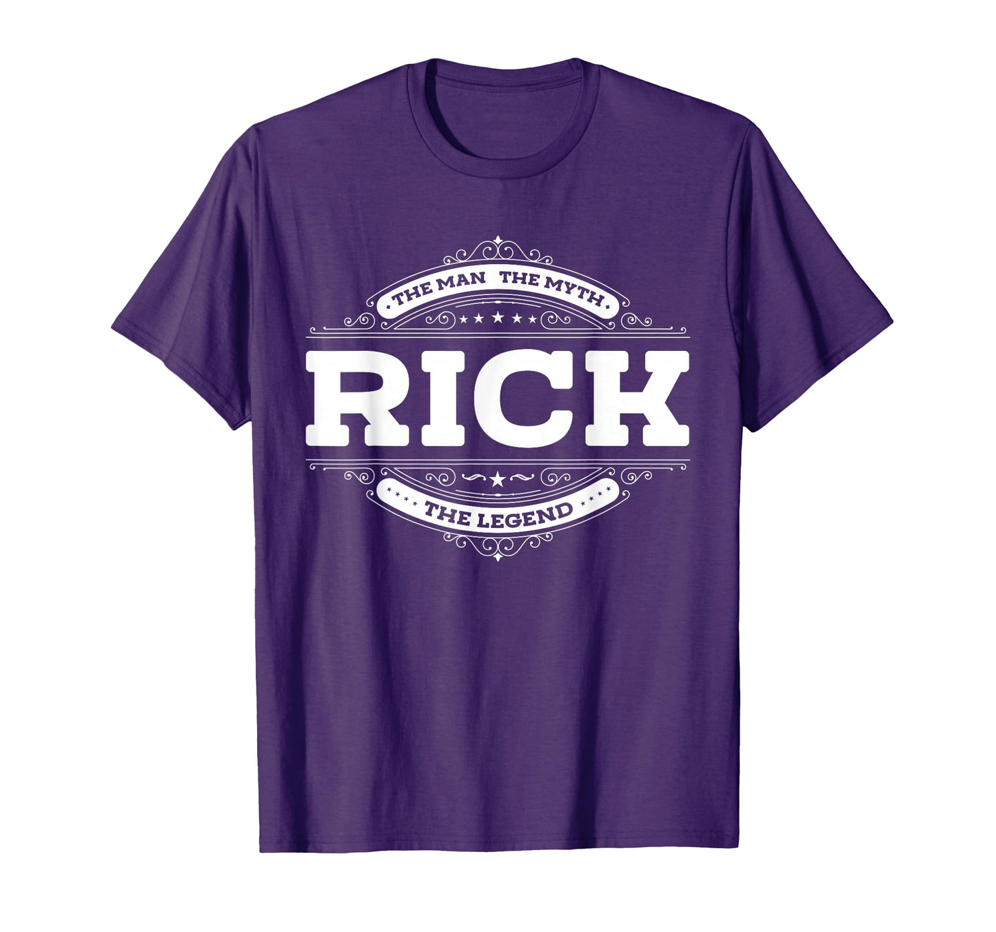 Rick Myth Legend Dad Grandpa Funny T-Shirt - Trendy Graphic Unisex - T-Shirt, Sweatshirt, Hoodie