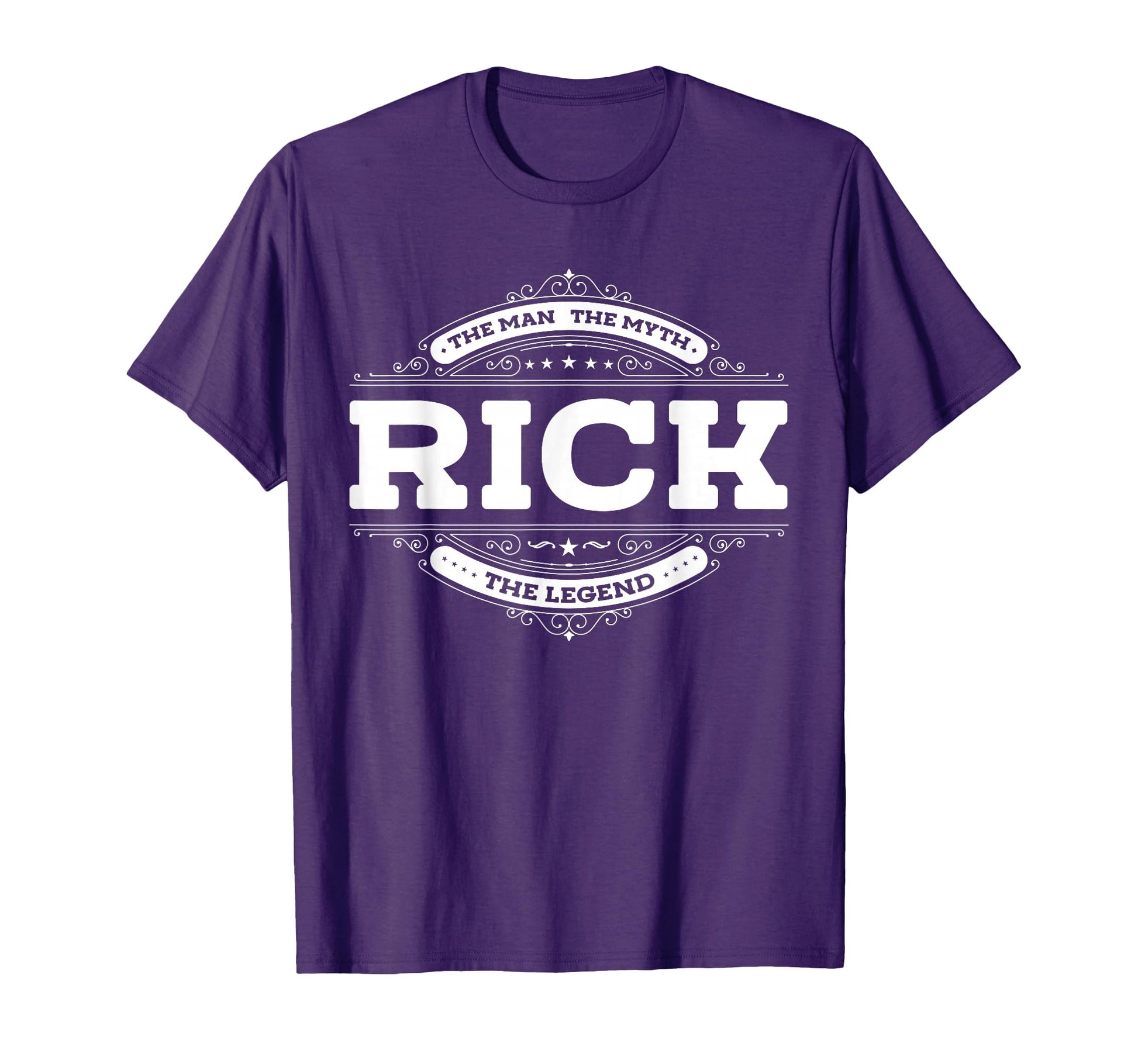 Rick Myth Legend Dad Grandpa Funny T-Shirt - Trendy Graphic Unisex - T-Shirt, Sweatshirt, Hoodie