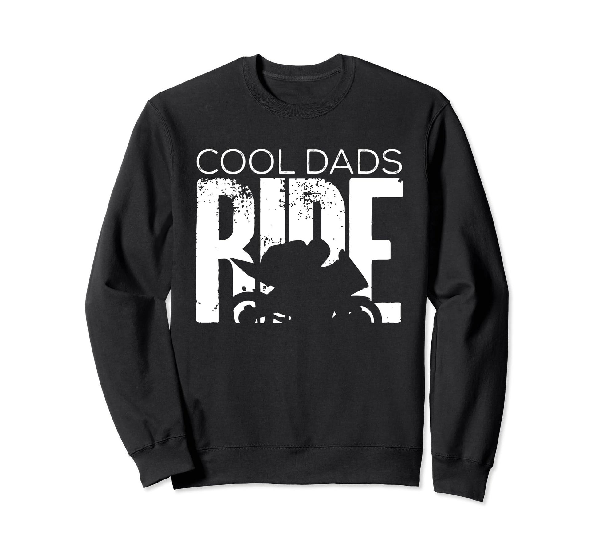 Motorcycle Dads Ride Biker Sweatshirt - Casual Everyday Wear for Adults - T-Shirt, Sweatshirt, Hoodie