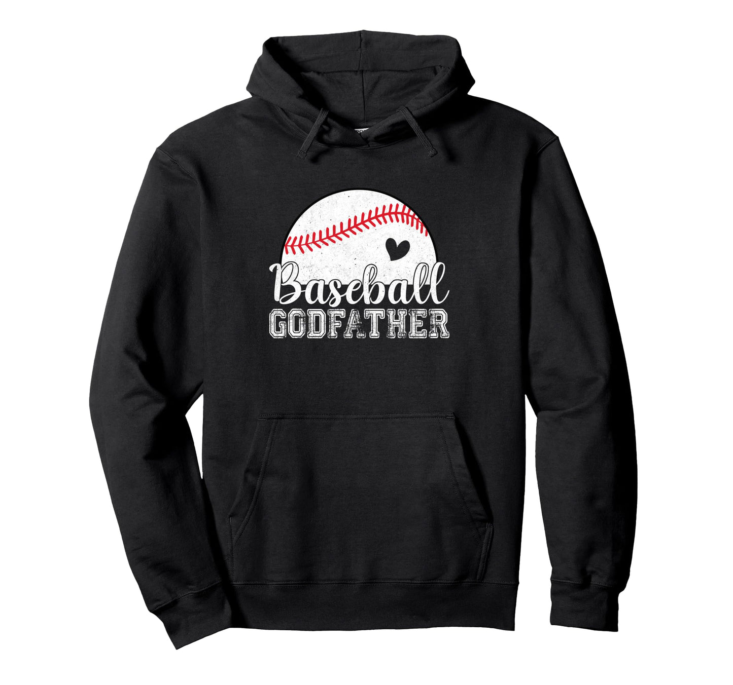 Baseball Godfather Gifts Fathers Day Hoodie - Streetwear Style Unisex - T-Shirt, Sweatshirt, Hoodie