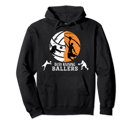 Basketball Dad Shirts Volleyball Dad Hoodie - Novelty Apparel Men Women - T-Shirt, Sweatshirt, Hoodie