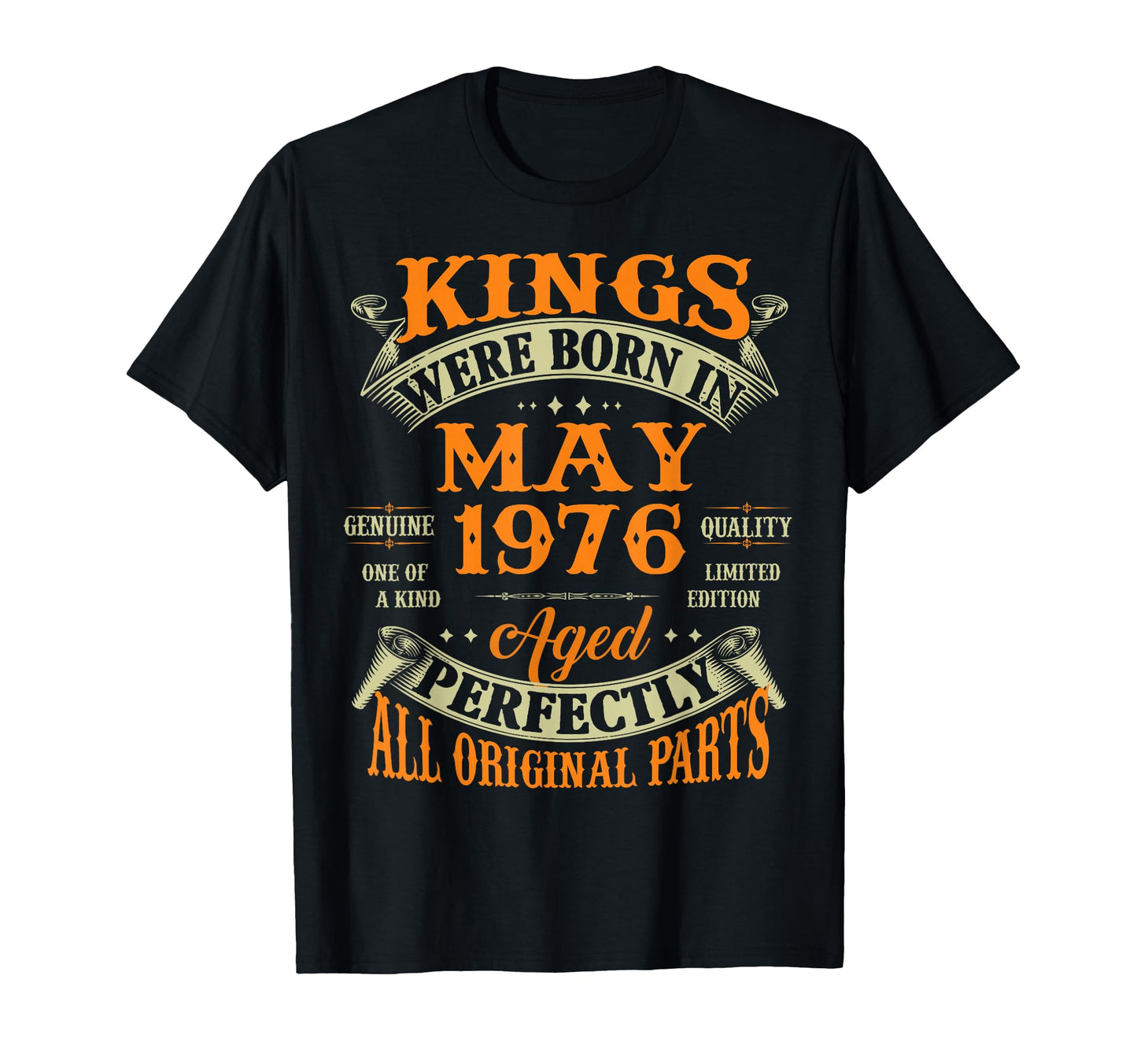 50Th Birthday Gift Kings Born May T-Shirt - Fun Novelty Design for Adults - T-Shirt, Sweatshirt, Hoodie