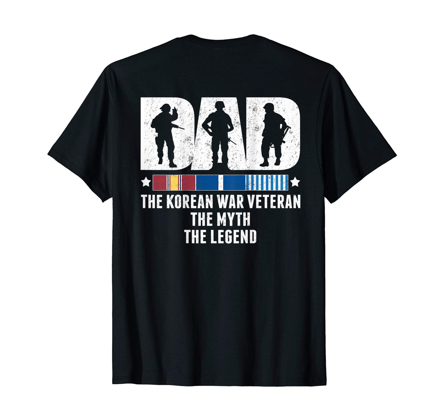 Mens Dad Korean War Veteran Myth T-Shirt - Fun Novelty Design for Adults - T-Shirt, Sweatshirt, Hoodie