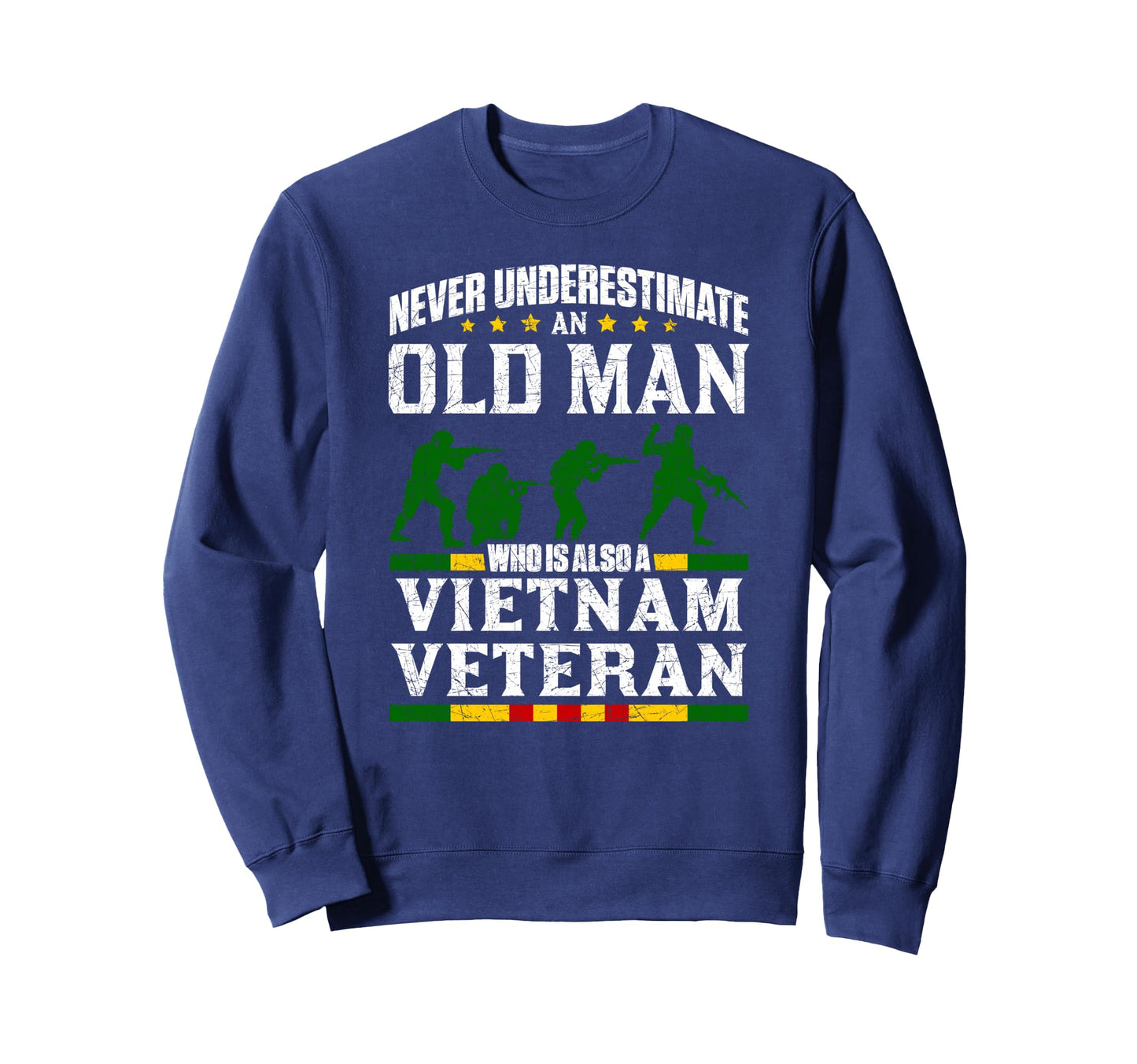 Never Underestimate Old Who Is Sweatshirt - Custom Art Print for Adults - T-Shirt, Sweatshirt, Hoodie
