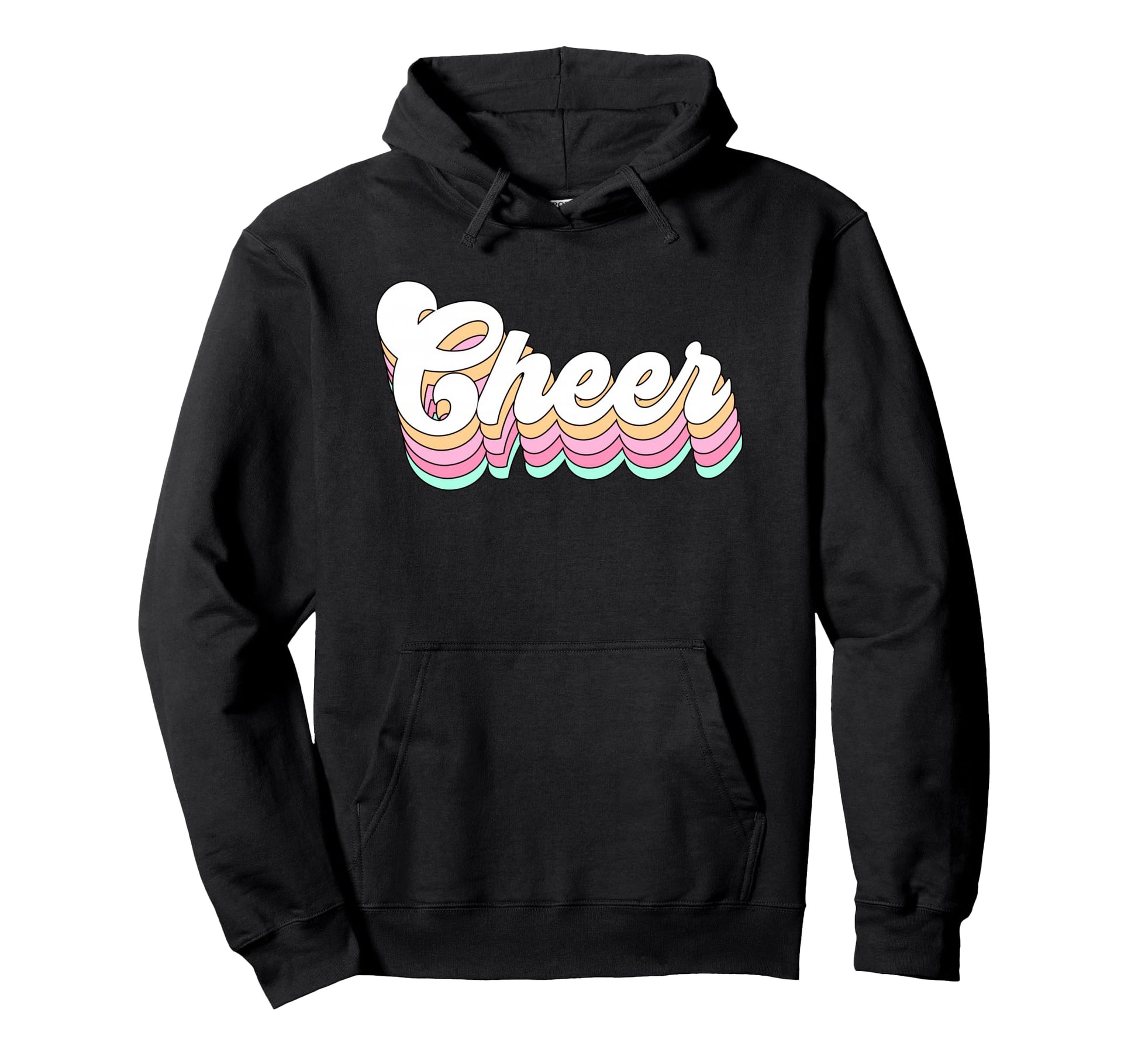 Cheer Pastel Cheerleader Teen Hoodie - Casual Everyday Wear Unisex - T-Shirt, Sweatshirt, Hoodie