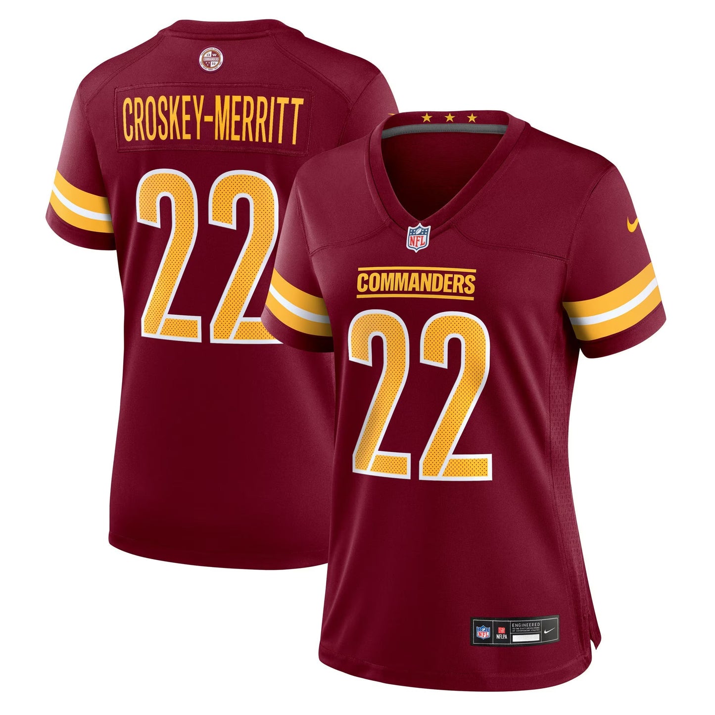 Arizona Cardinals Trey McBride Cardinal Game Jersey football jersey product view 1
