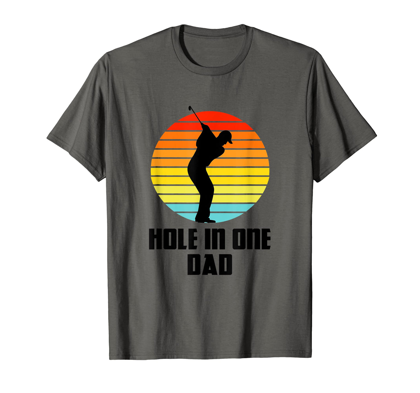 Funny Golf Hole One Dad Fathers Day T-Shirt - Unique Graphic Men Women - T-Shirt, Sweatshirt, Hoodie