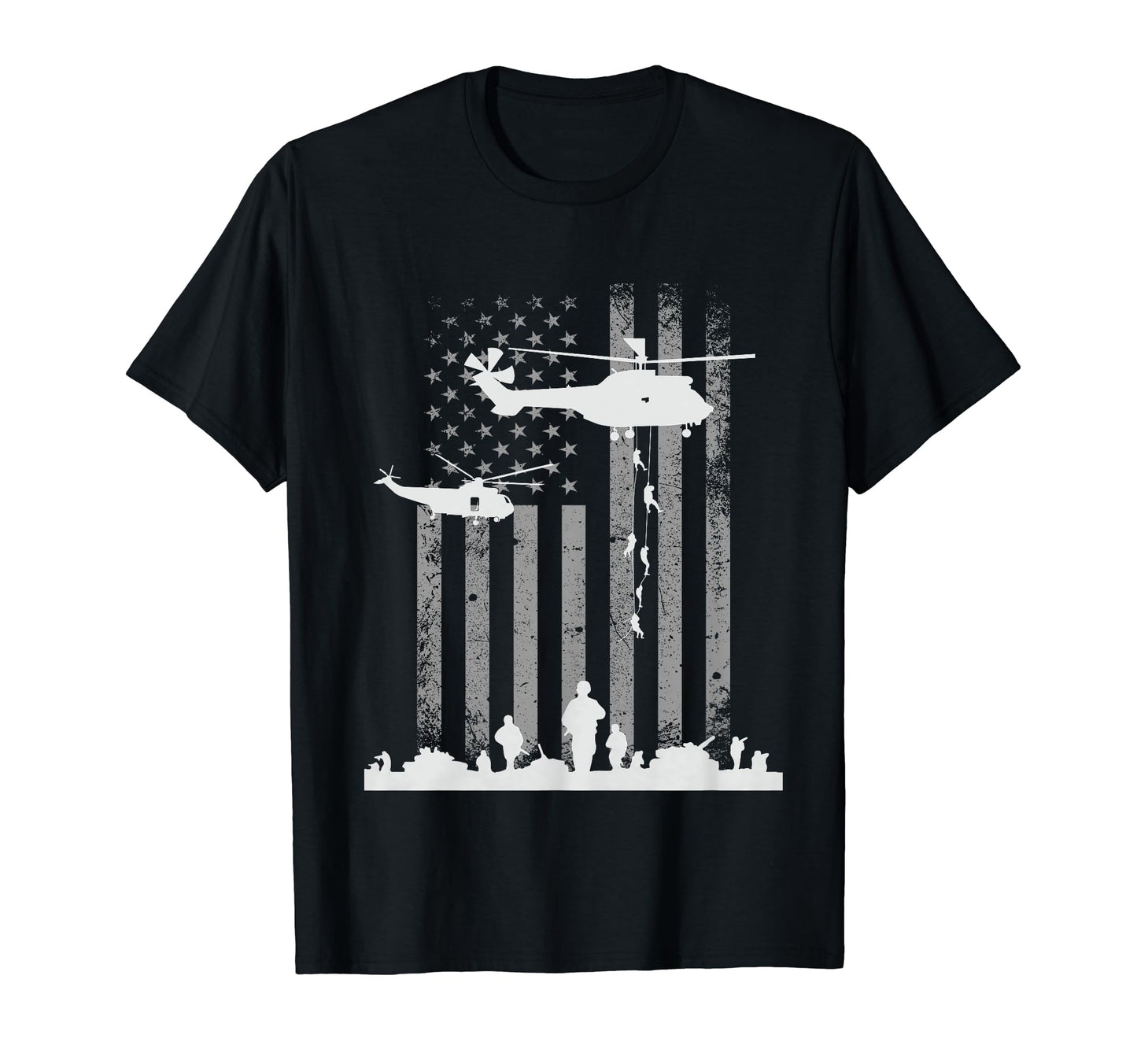Usa Flag Tees Memorial Day Military T-Shirt - Novelty Apparel Men Women - T-Shirt, Sweatshirt, Hoodie