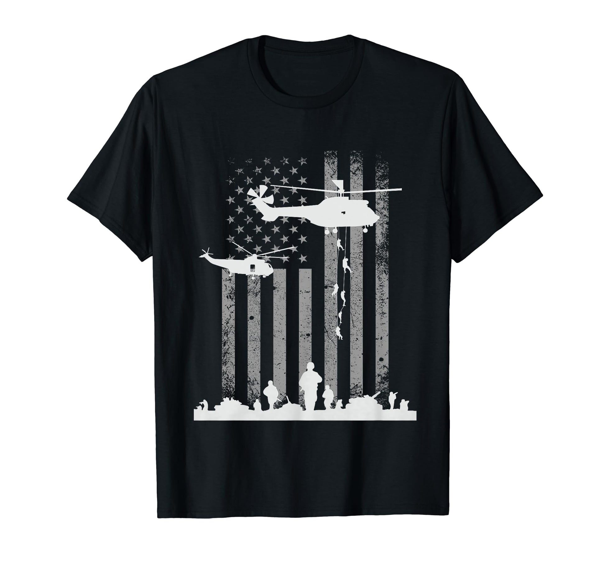 Usa Flag Tees Memorial Day Military T-Shirt - Novelty Apparel Men Women - T-Shirt, Sweatshirt, Hoodie