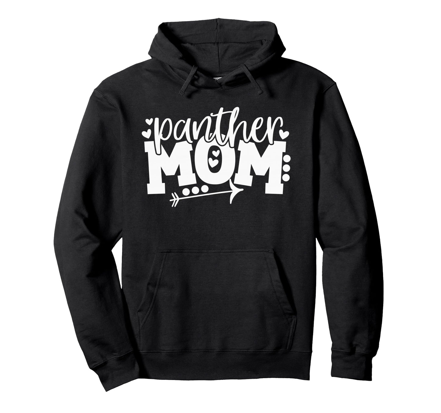 Panther Mom School Sports Fan Team Hoodie - Fun Novelty Design Unisex - T-Shirt, Sweatshirt, Hoodie