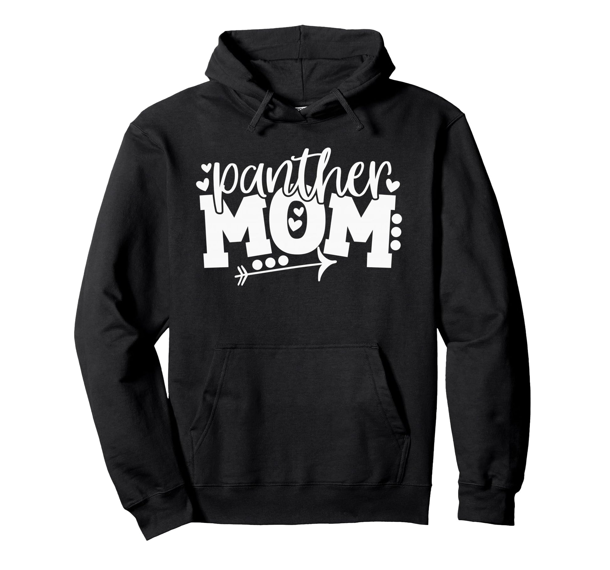 Panther Mom School Sports Fan Team Hoodie - Fun Novelty Design Unisex - T-Shirt, Sweatshirt, Hoodie