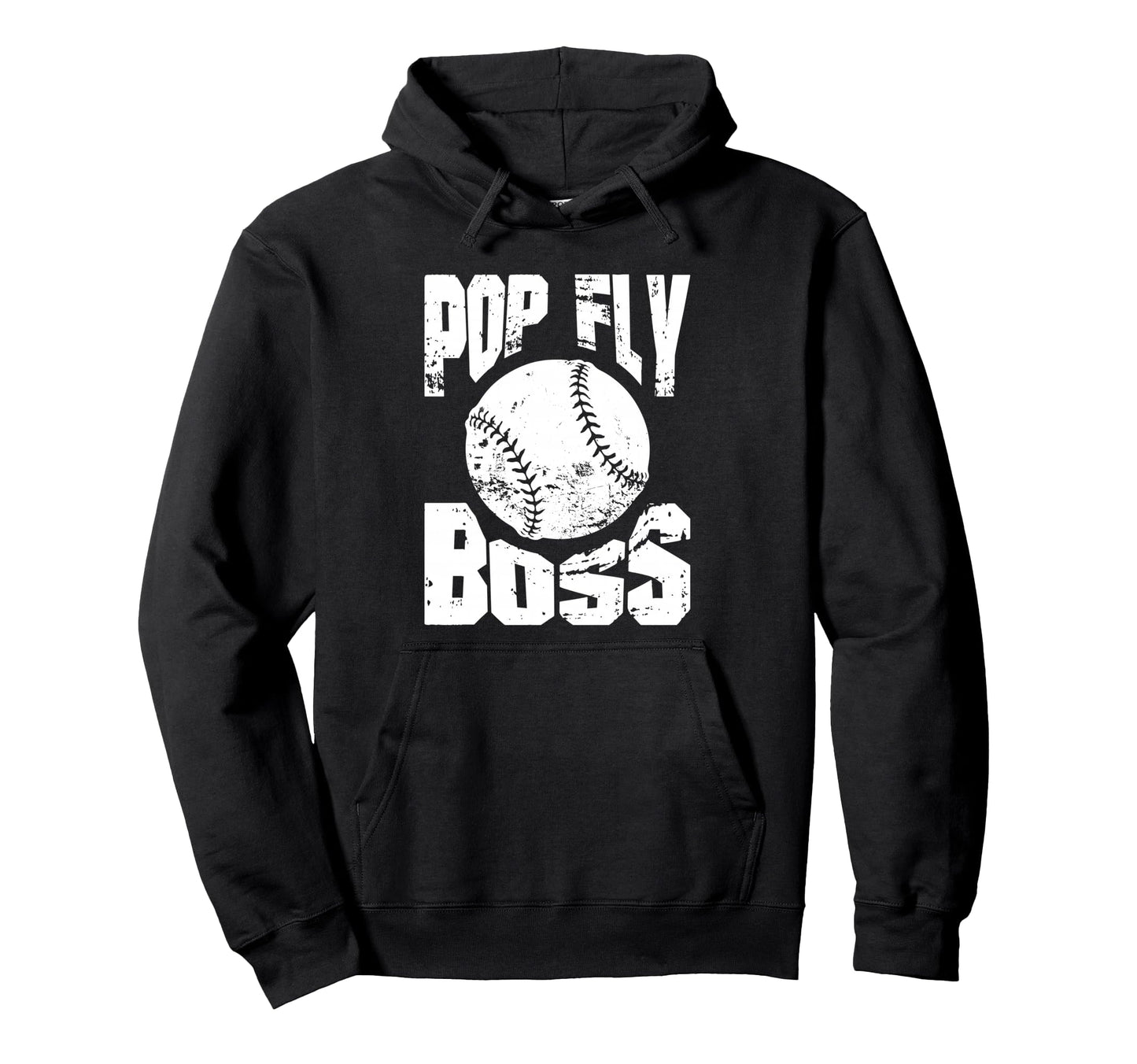 Baseball Pop Fly Boss Sports Hoodie - Streetwear Style Men Women - T-Shirt, Sweatshirt, Hoodie