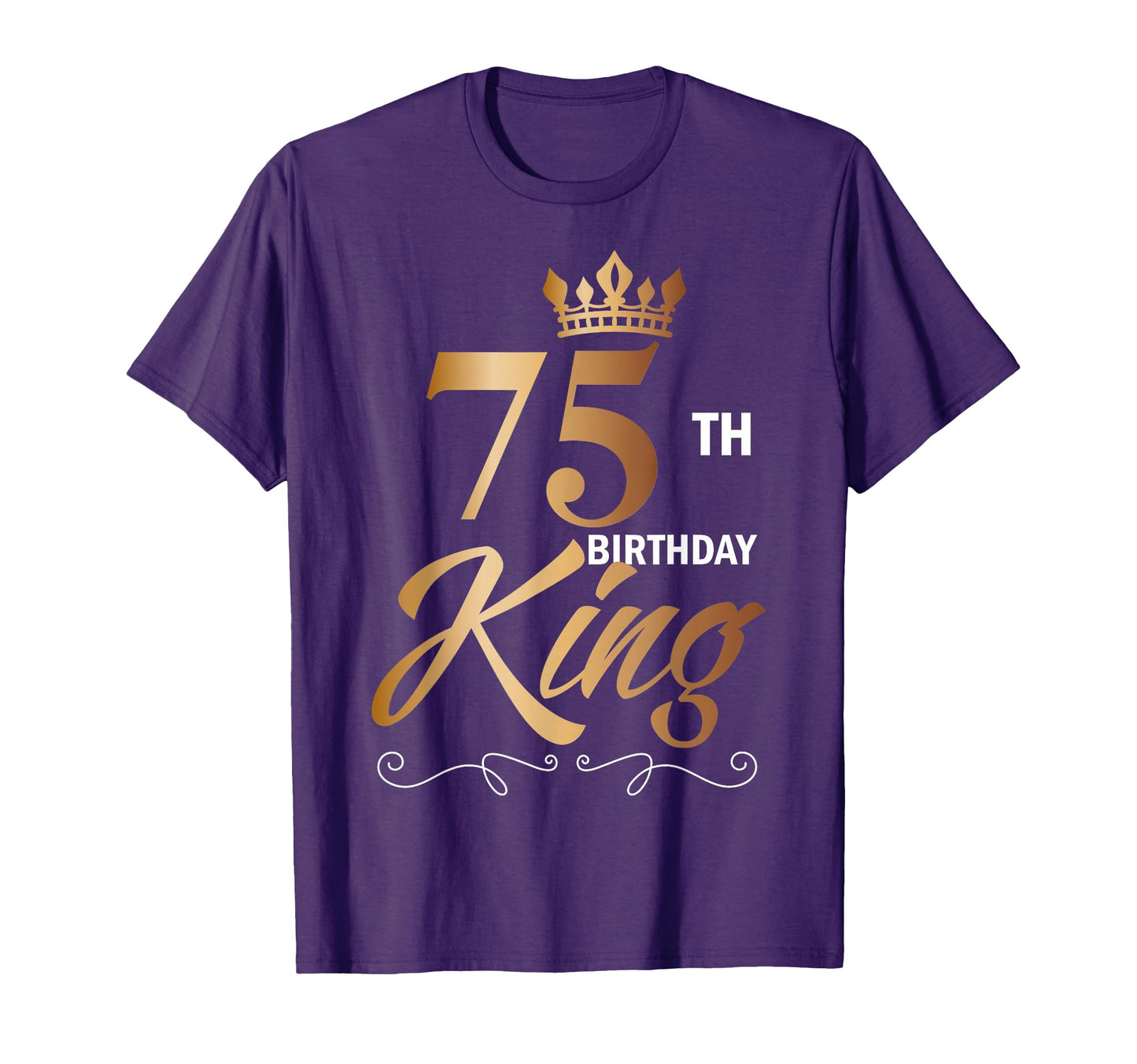 75 Year Old Birthday Husband 75Th T-Shirt - Trendy Graphic for Adults - T-Shirt, Sweatshirt, Hoodie