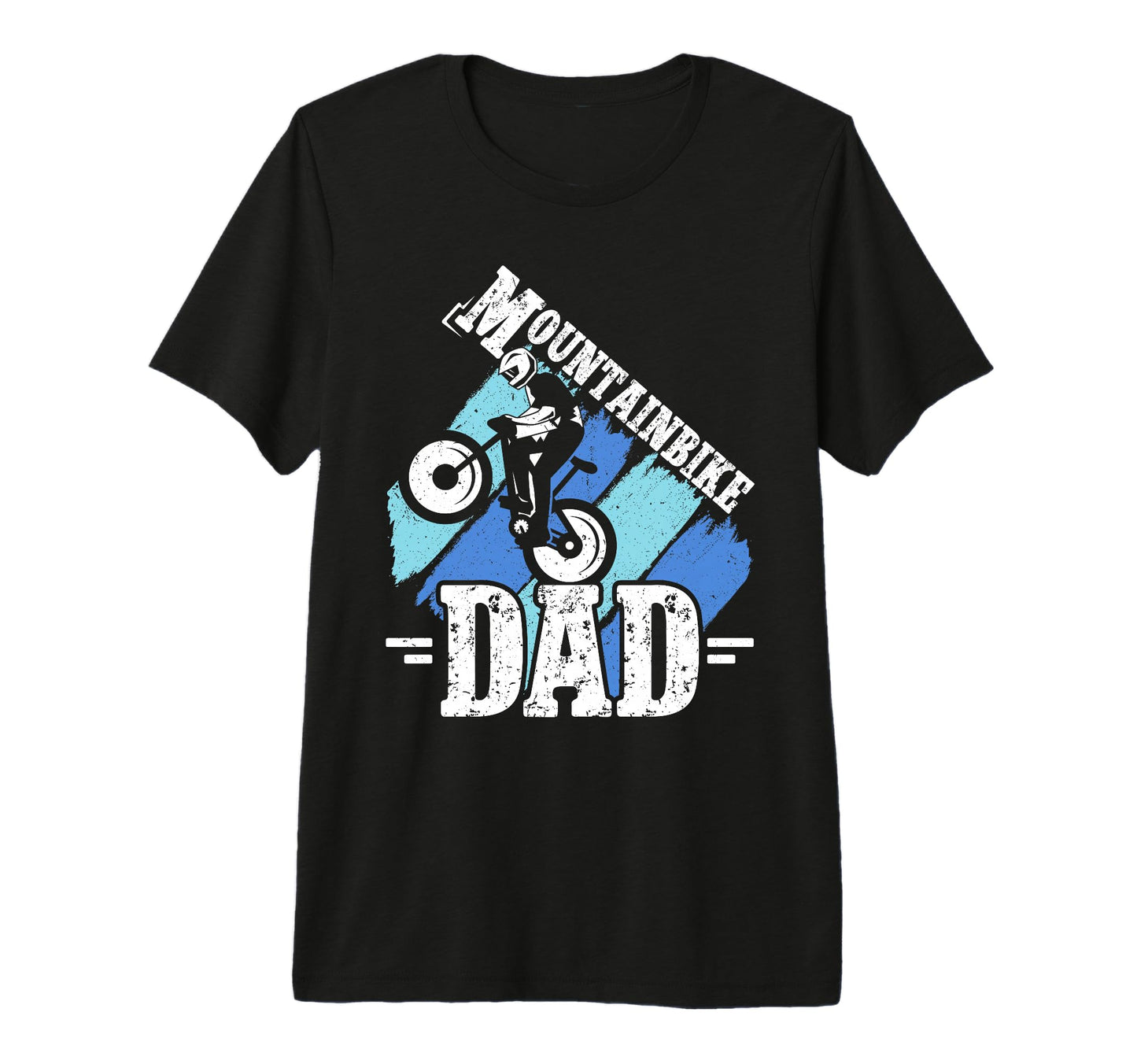 Mens Mountain Bike Dad Mountain Biking T-Shirt - Unique Graphic for Adults - T-Shirt, Sweatshirt, Hoodie