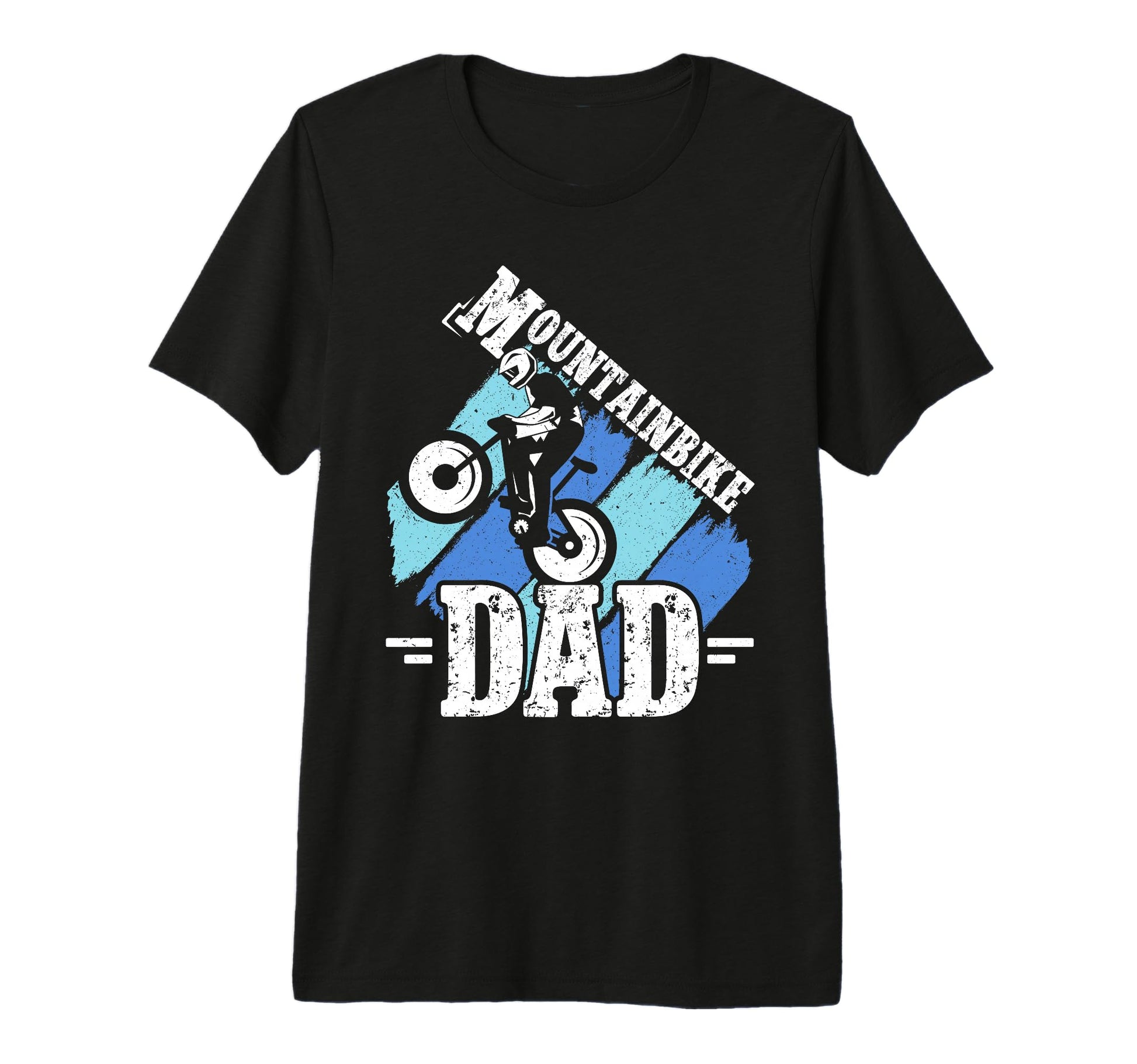 Mens Mountain Bike Dad Mountain Biking T-Shirt - Unique Graphic for Adults - T-Shirt, Sweatshirt, Hoodie