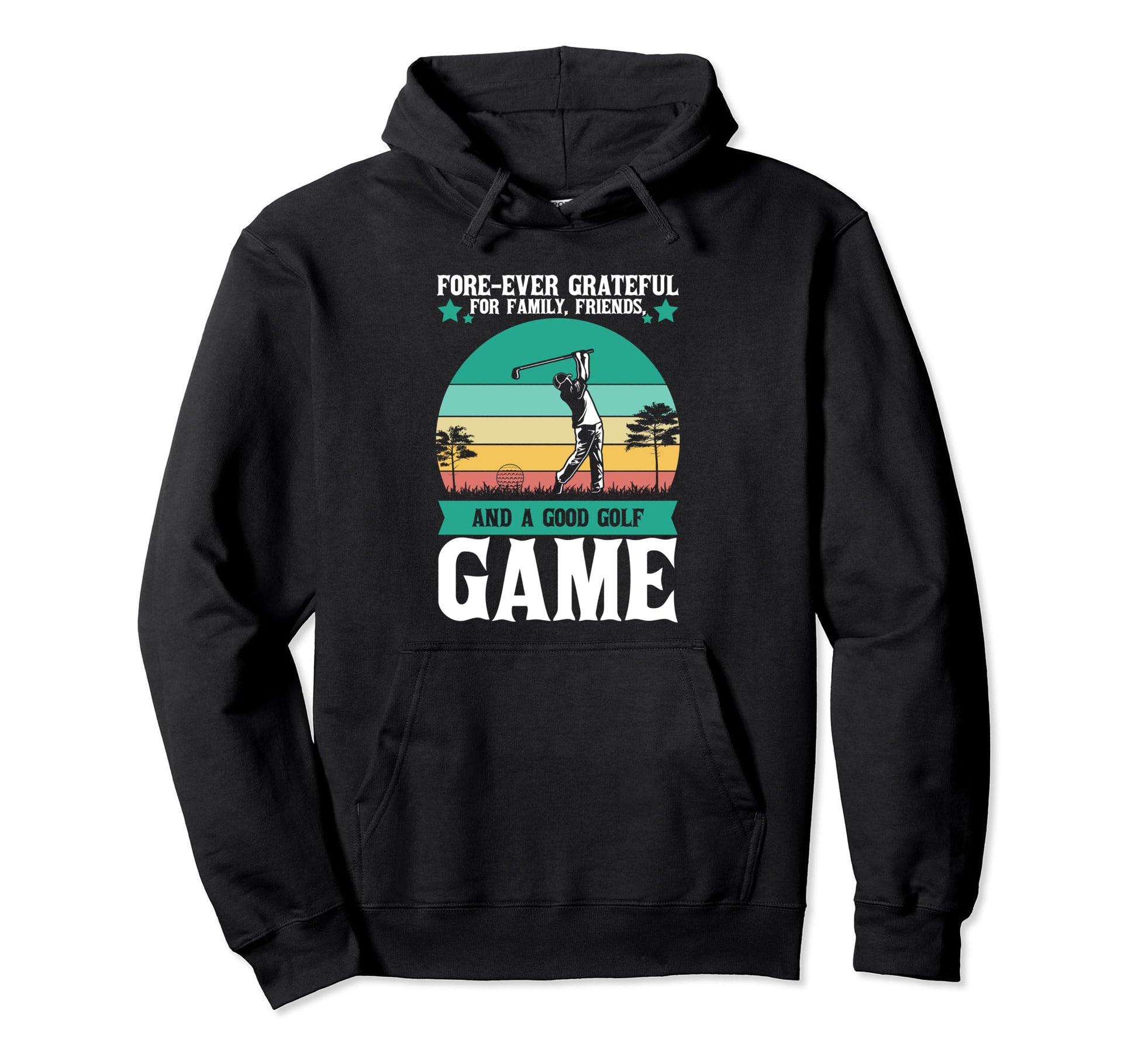Forever Grateful Family Friends And Hoodie - Custom Art Print Men Women - T-Shirt, Sweatshirt, Hoodie