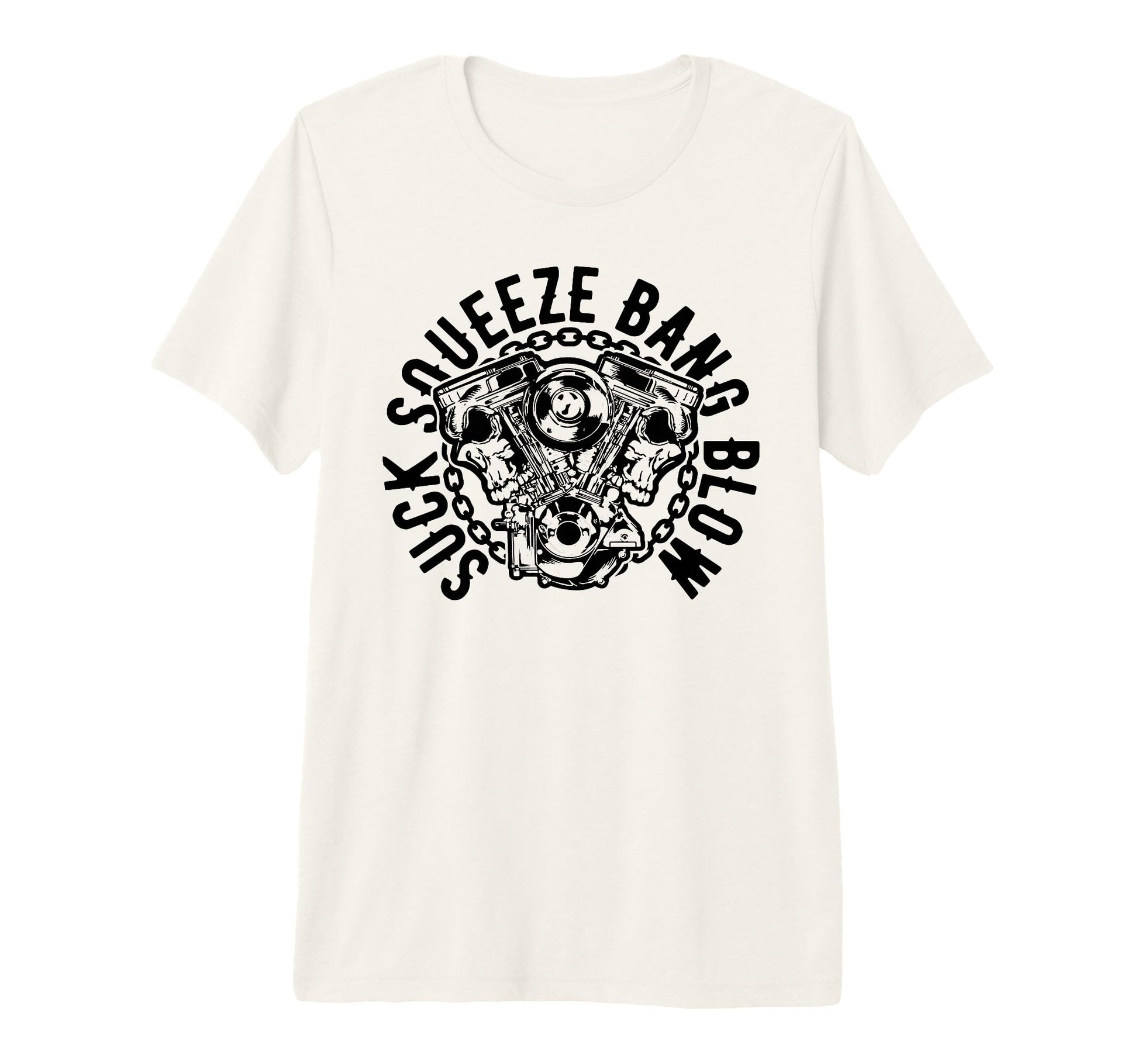 Suck Squeeze Bang Blow Motorcycle V T-Shirt - Aesthetic Graphic Men Women - T-Shirt, Sweatshirt, Hoodie