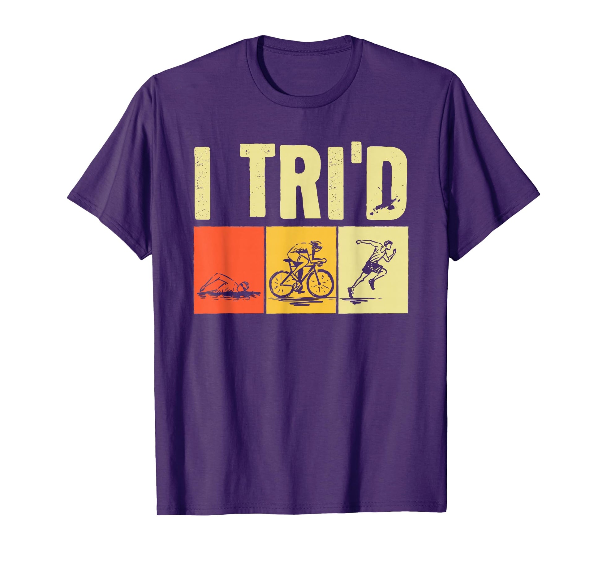 Funny Triathlon Triathlon Sport Lovers T-Shirt - Aesthetic Graphic Unisex - T-Shirt, Sweatshirt, Hoodie