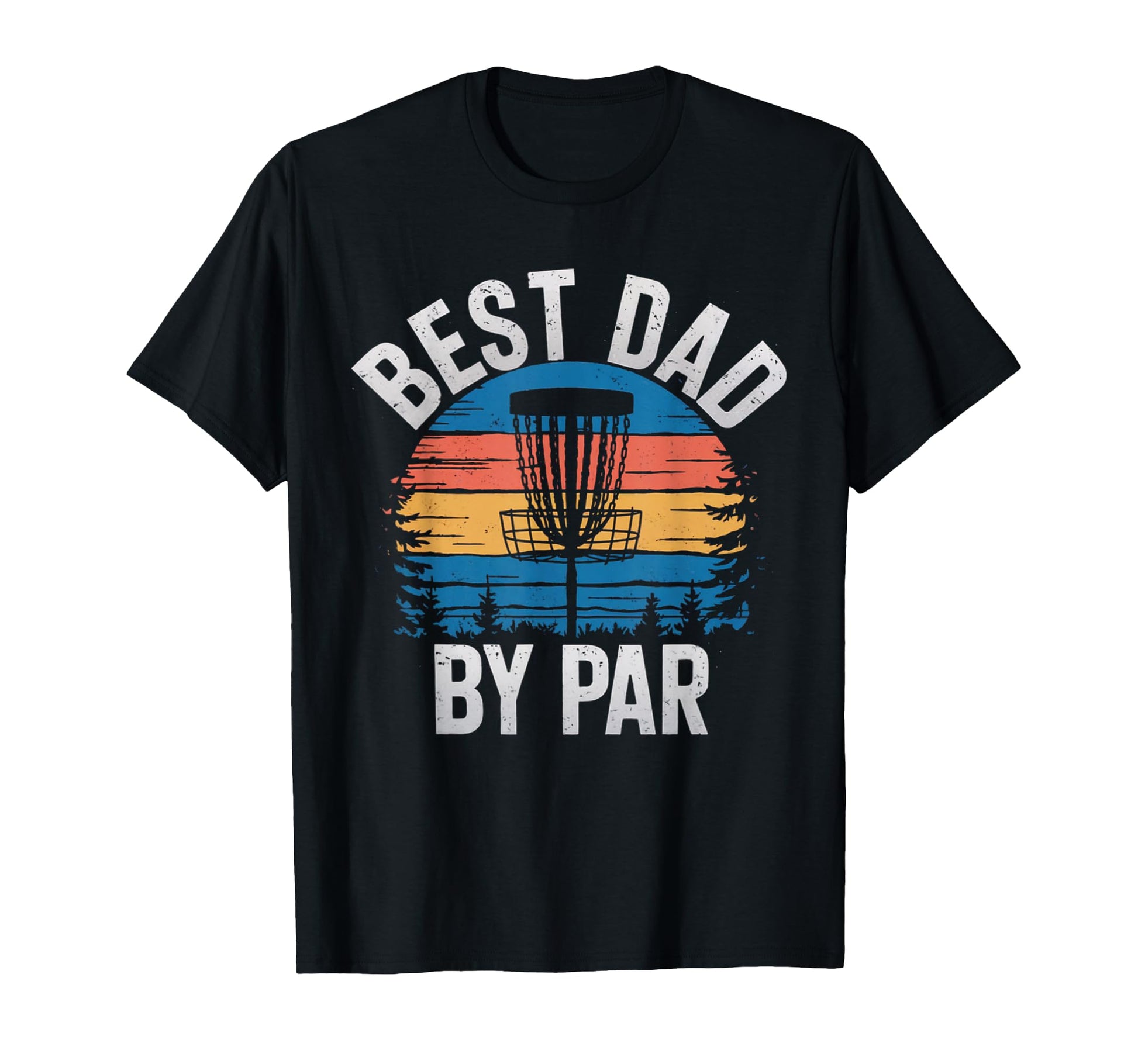 Funny Disc Golf Best Dad Par Disc Golf T-Shirt - Minimalist Print Unisex - T-Shirt, Sweatshirt, Hoodie
