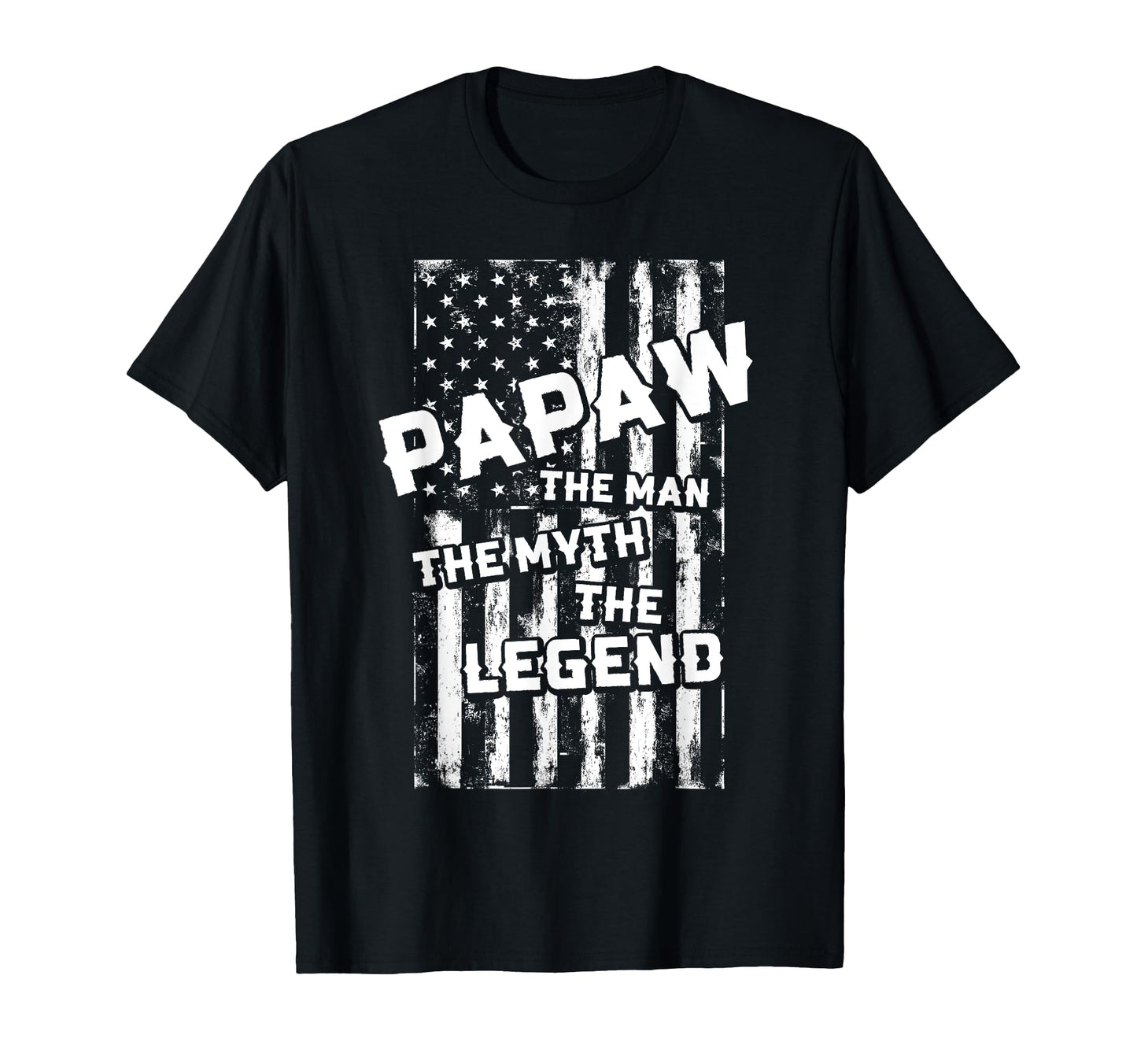 Papaw Myth Legend Dad Grandpa T-Shirt - Trendy Graphic for Adults - T-Shirt, Sweatshirt, Hoodie