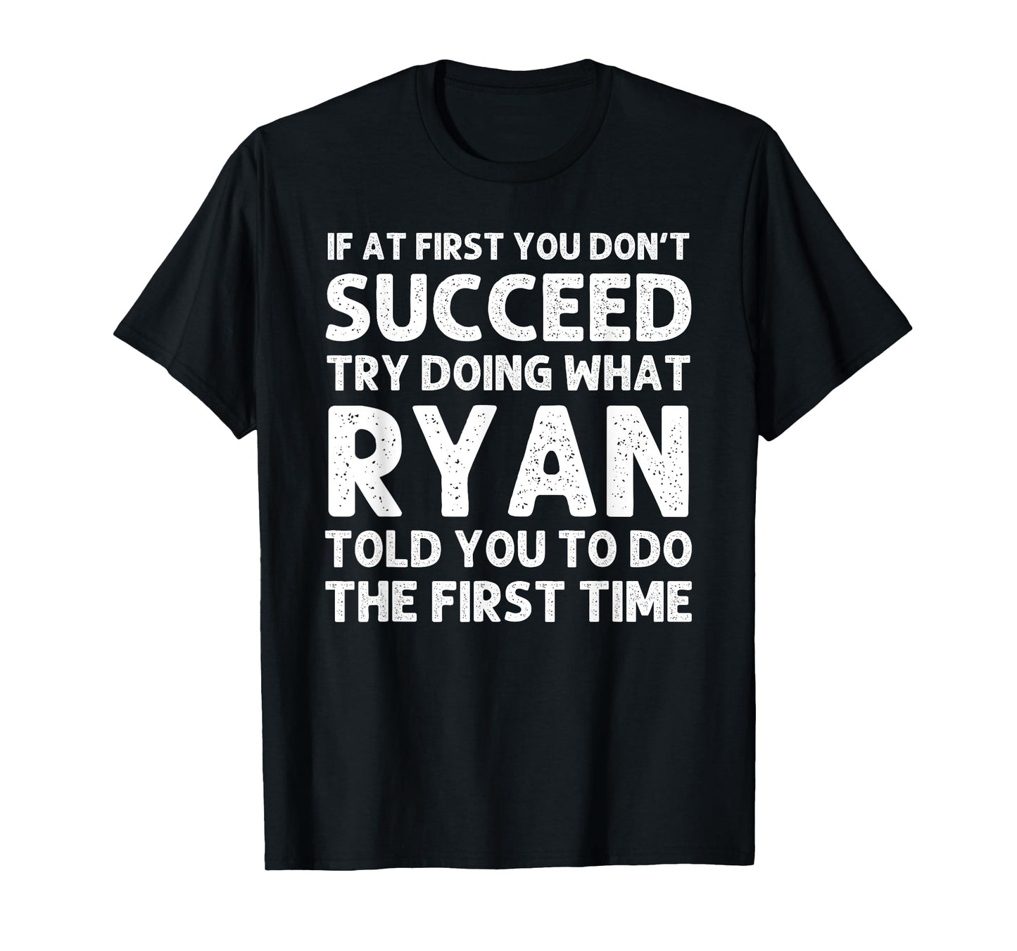 Ryan Gift Name Personalized Birthday T-Shirt - Minimalist Print for Adults - T-Shirt, Sweatshirt, Hoodie