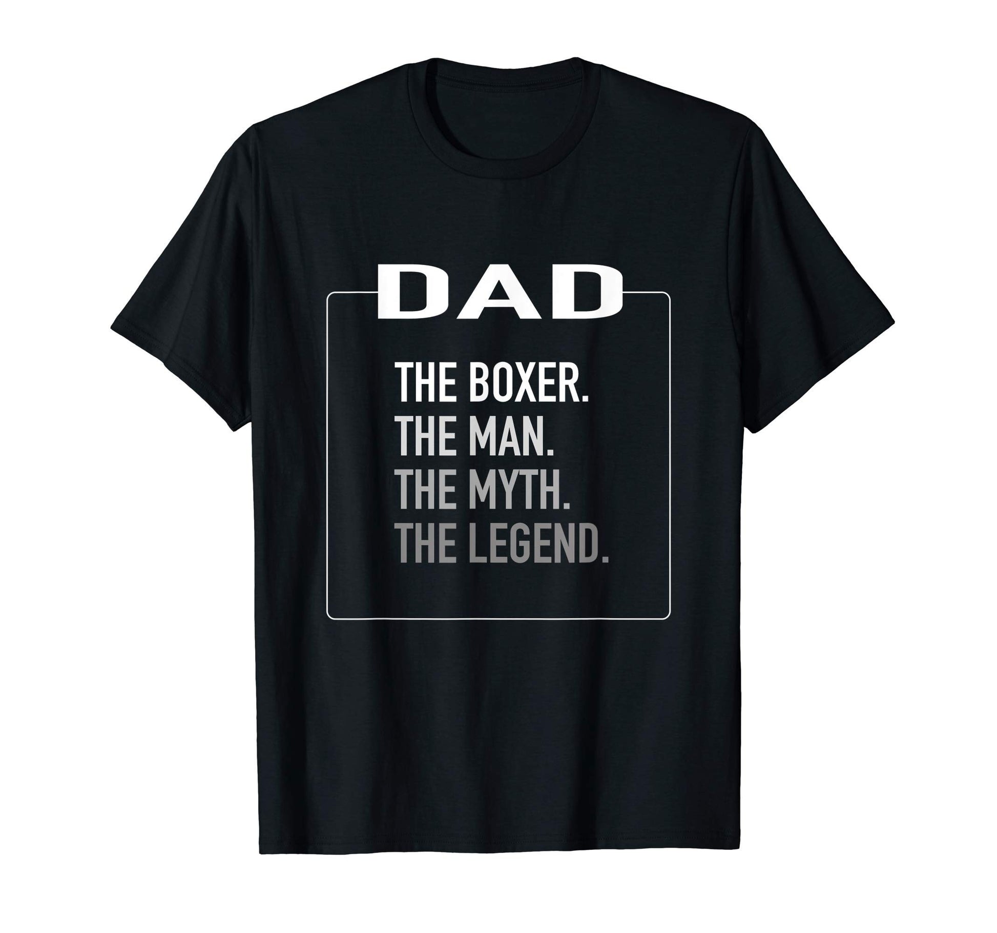 Mens Dad Boxer Myth Legend Boxing T-Shirt - Novelty Apparel Men Women - T-Shirt, Sweatshirt, Hoodie